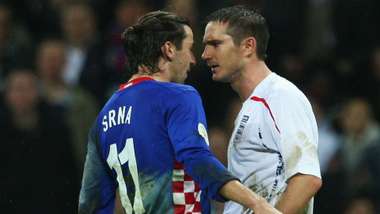 darijo srna frank lampard - england croatia - euro 2008 qualifier - 21112007