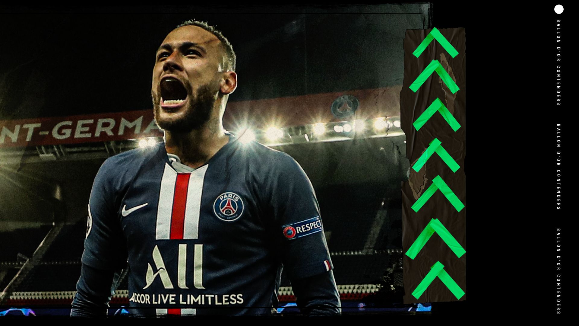 Neymar Ballon d'Or GFX