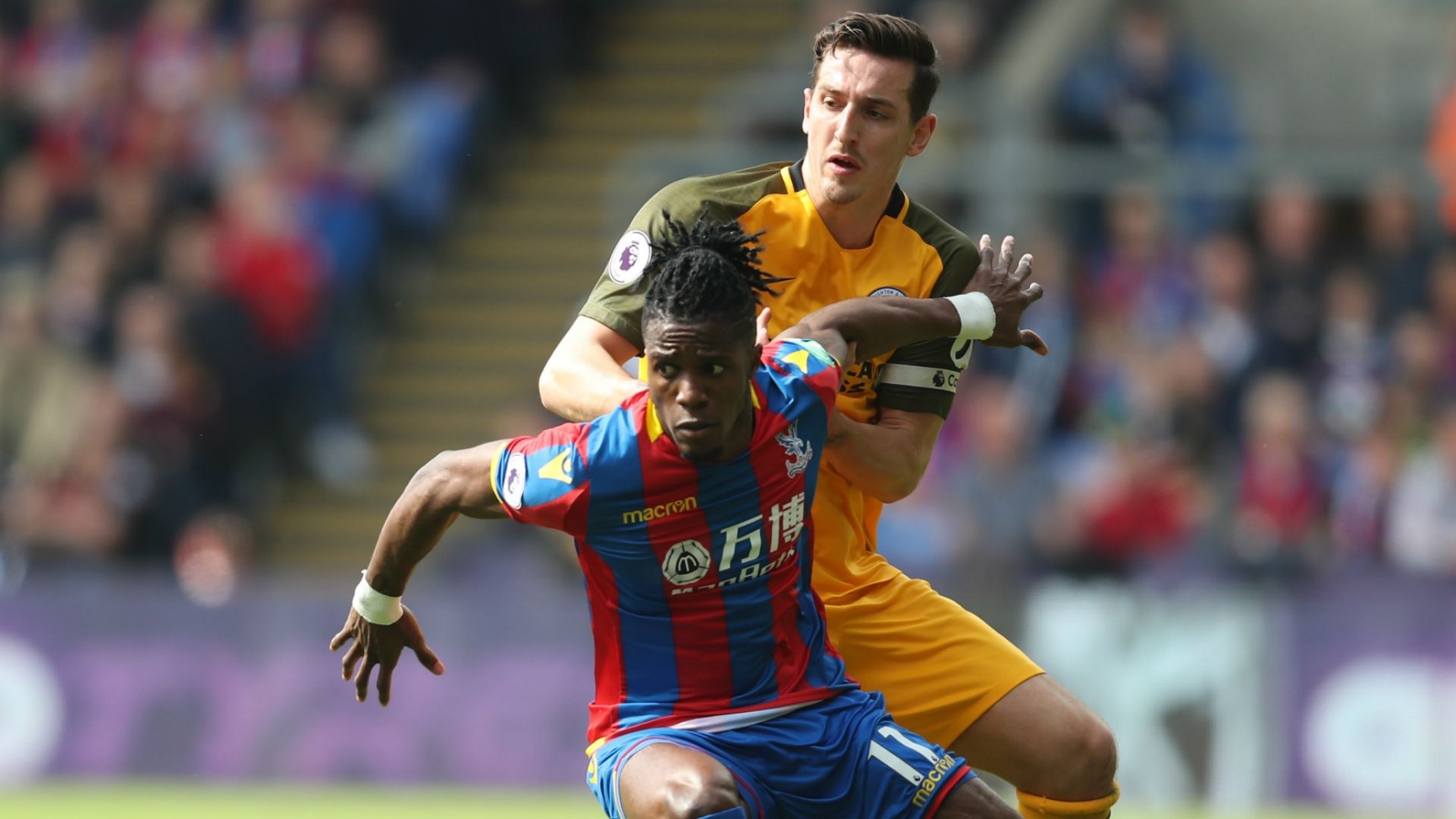Wilfried Zaha Crystal Palace Premier League Team of the Week