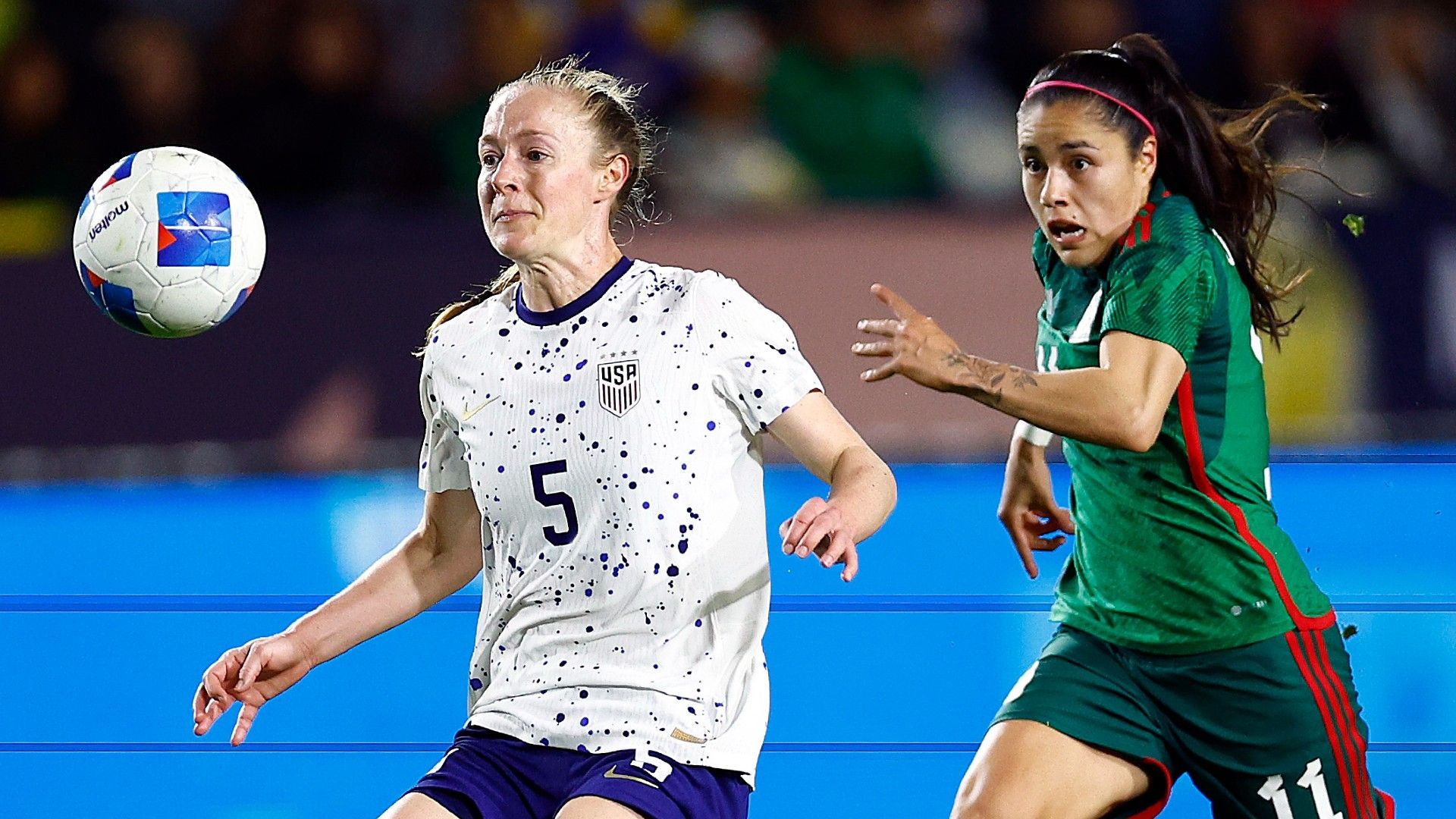 Sauerbrunn USWNT Mexico 2023