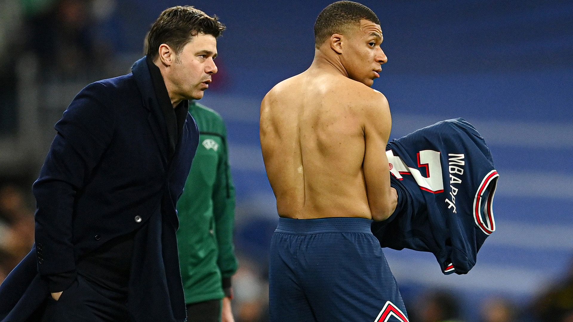 Mauricio Pochettino Kylian Mbappe PSG 2021-22