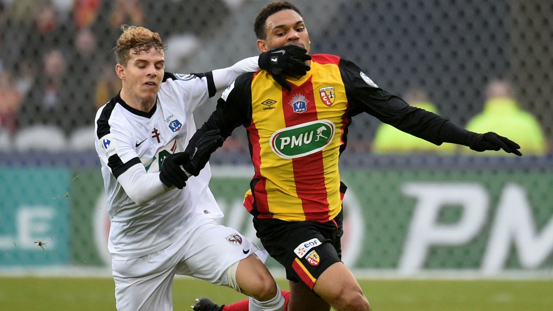 Gauthier Hein Kenny Lala Lens Metz Coupe de France 08012017