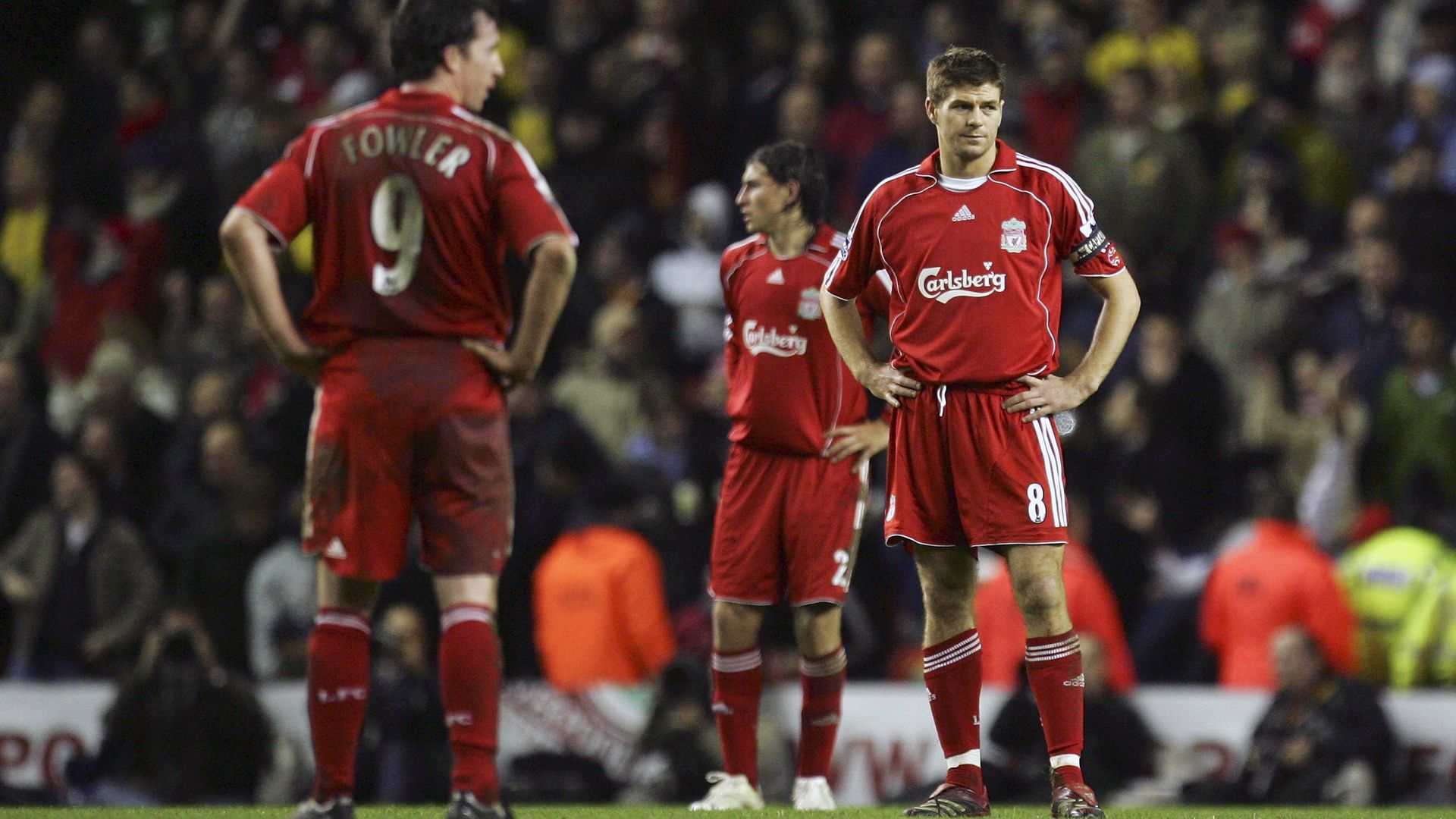 Fowler Gerrard Liverpool Arsenal 01092007