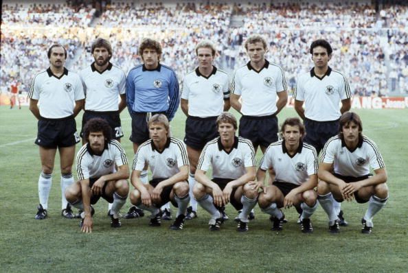 Germany's team in 1982 world cup final.