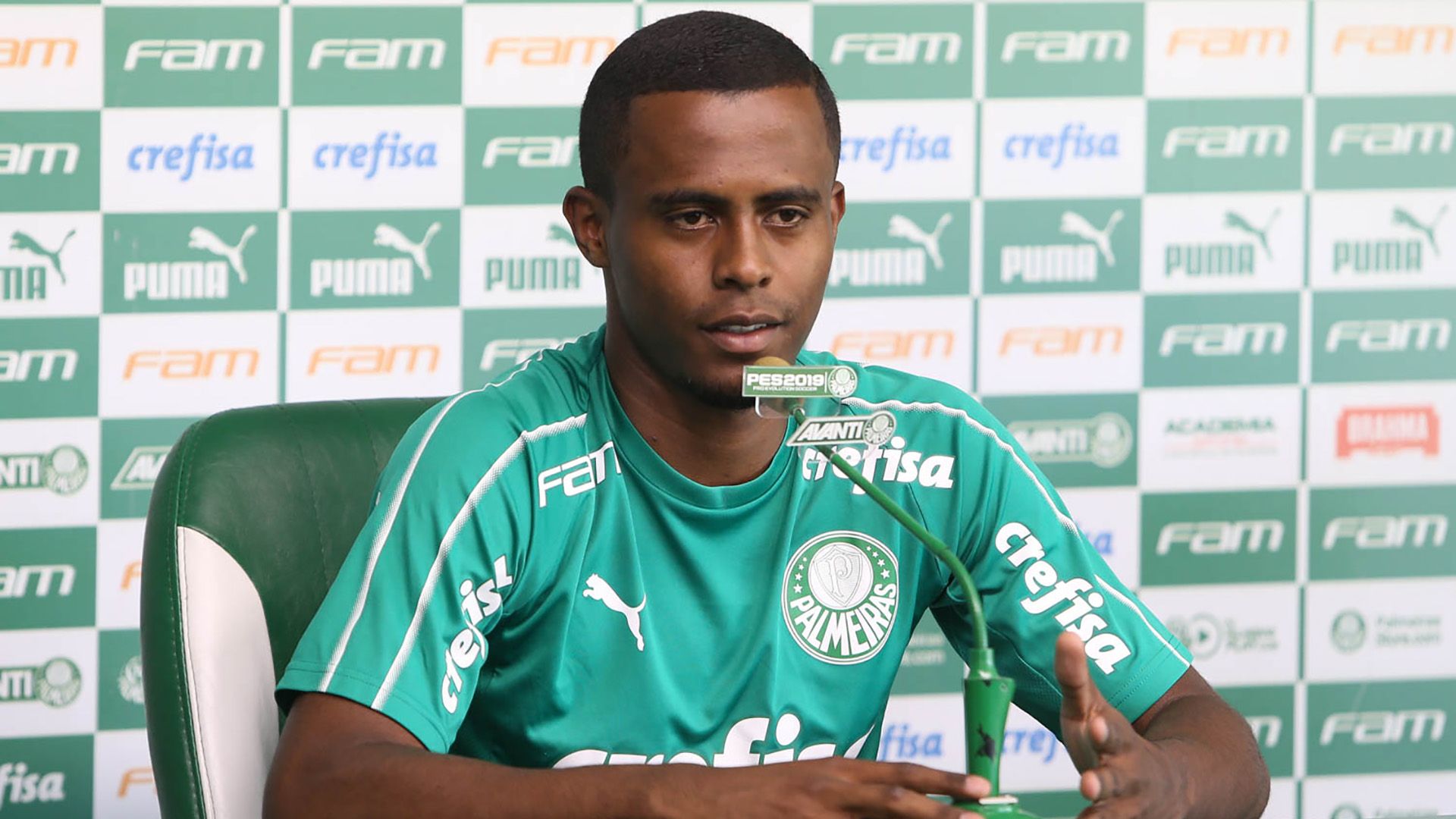 Carlos Eduardo apresentação Palmeiras 15012019