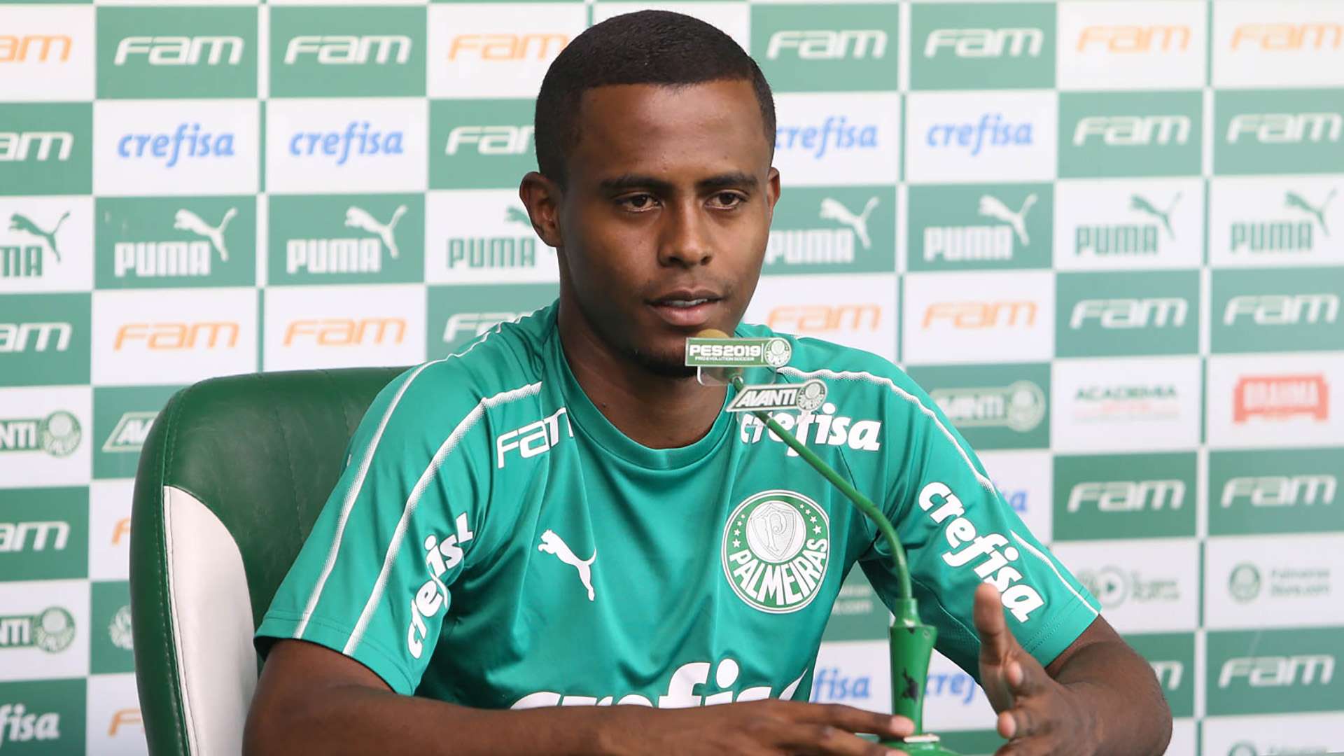 Carlos Eduardo apresentação Palmeiras 15012019