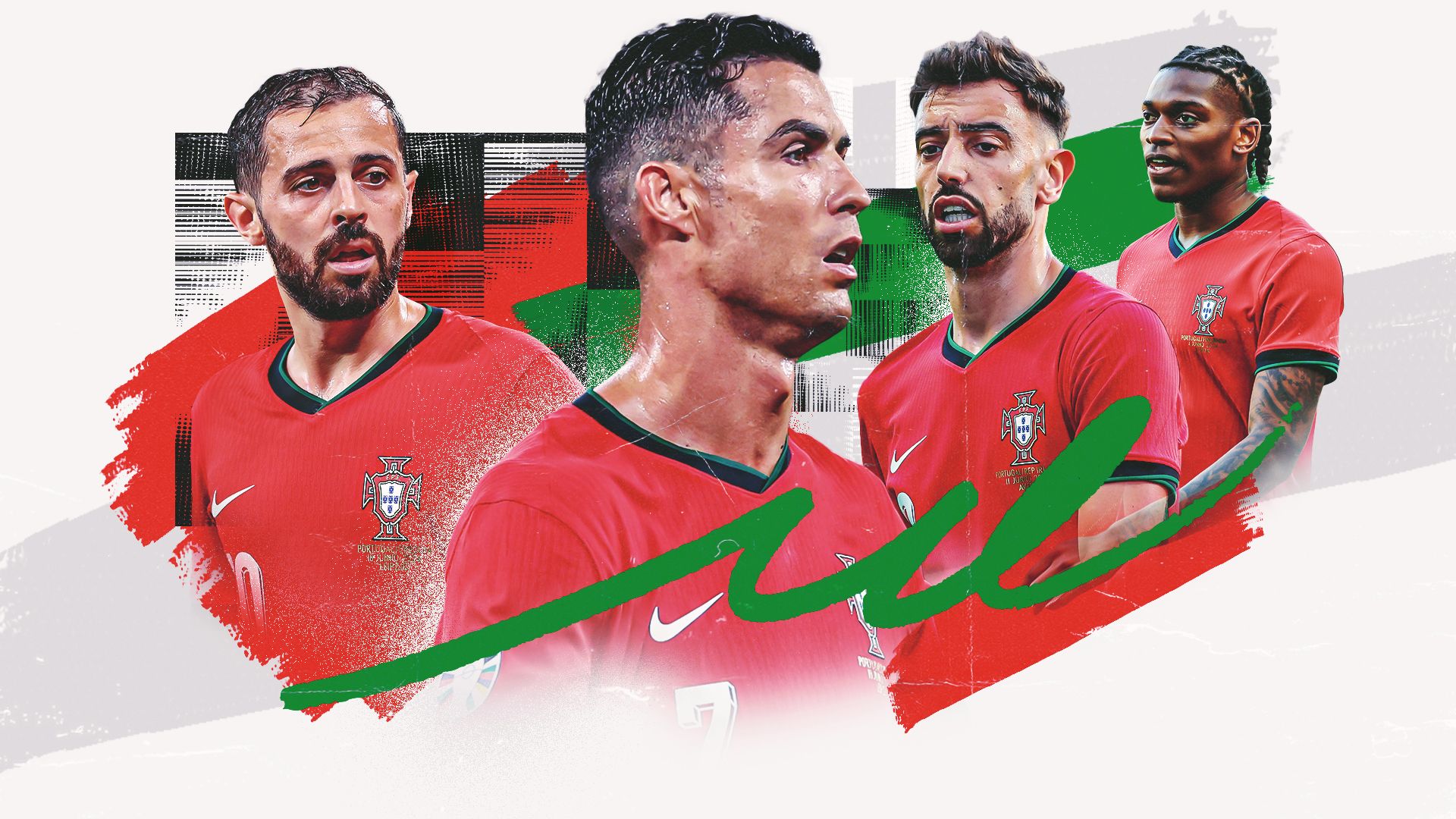 Cristiano Ronaldo Portugal playmakers Euro 2024 GFX