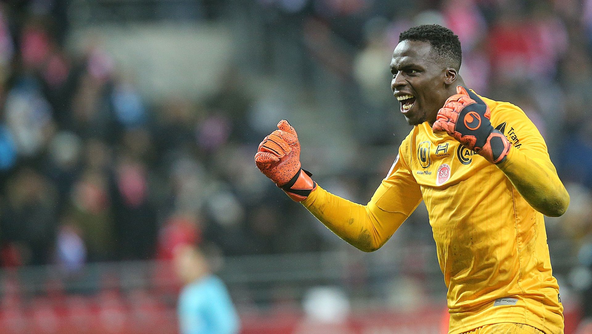 Edouard Mendy of Stade de Reims