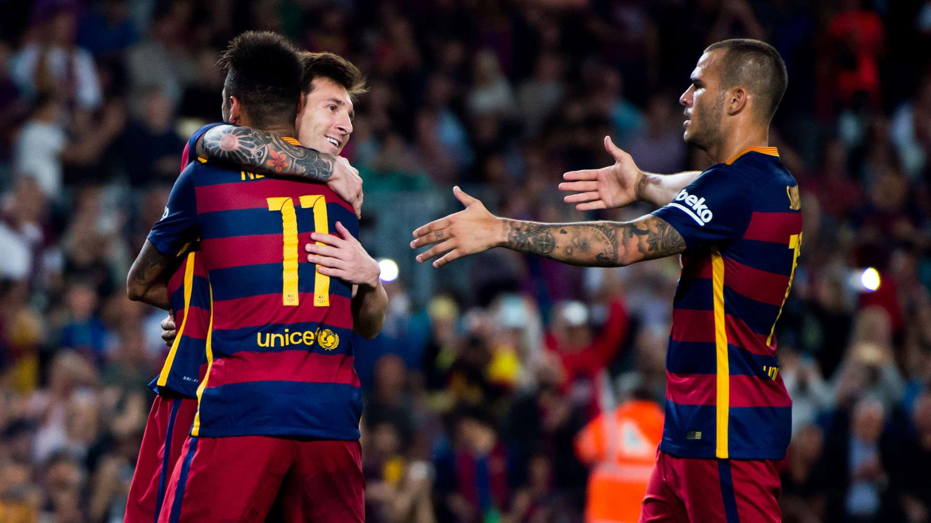 Sandro Ramirez FC Barcelona La Liga Messi Neymar