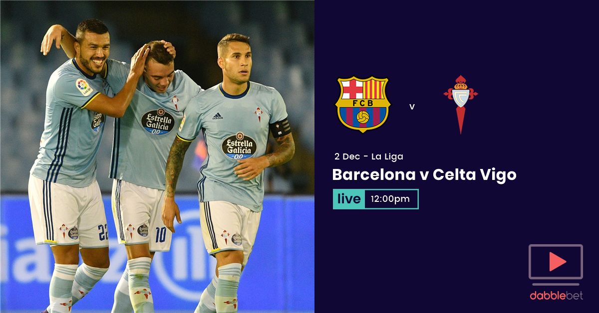Barcelona Celta Vigo graphic