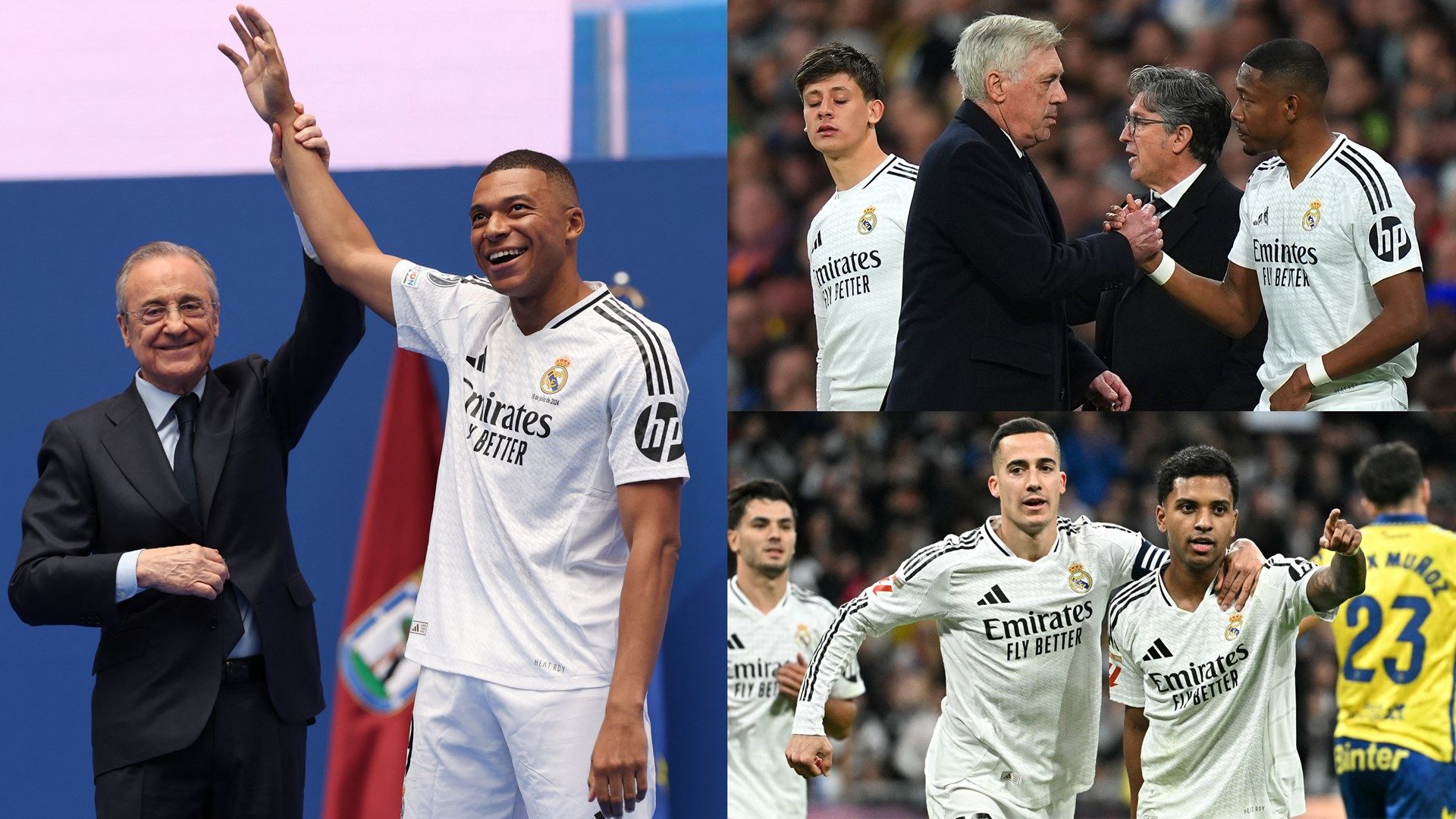 Real Madrid Las Palmas Kylian Mbappe Alaba