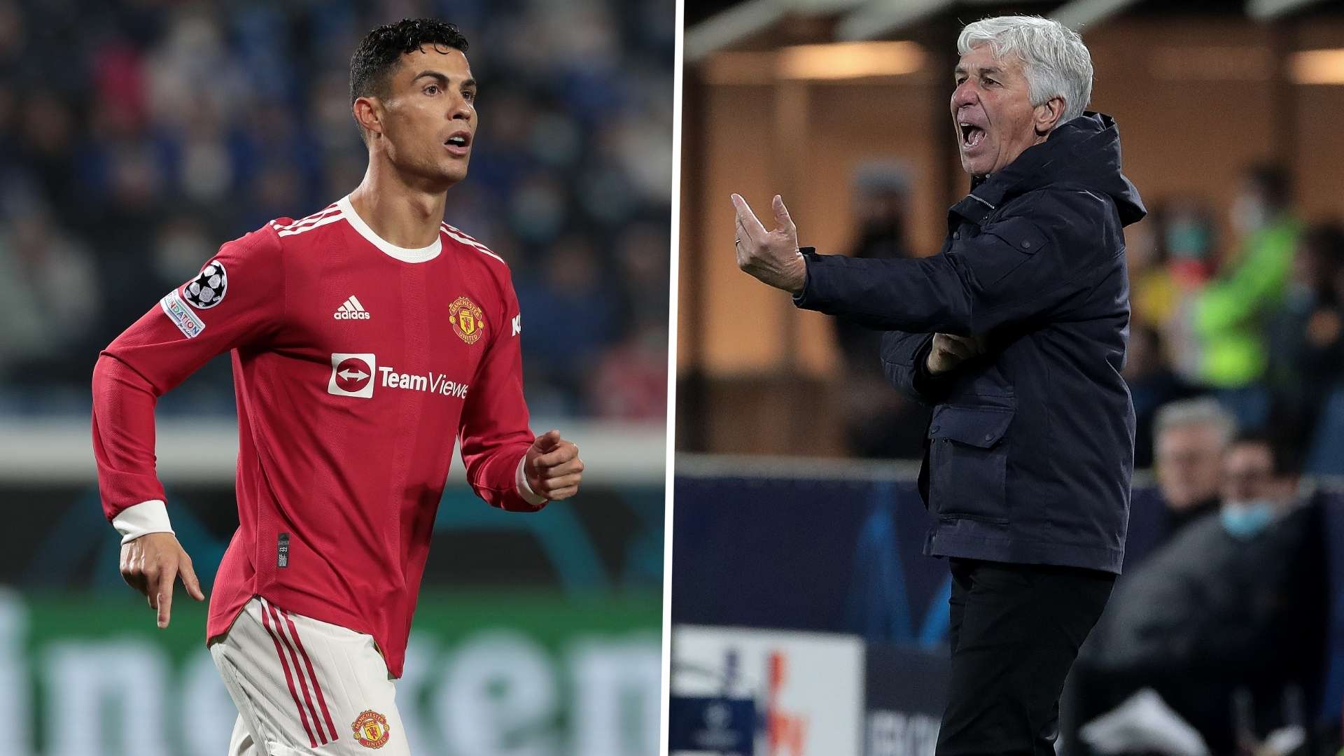 Cristiano Ronaldo Gasperini Atalanta Manchester United