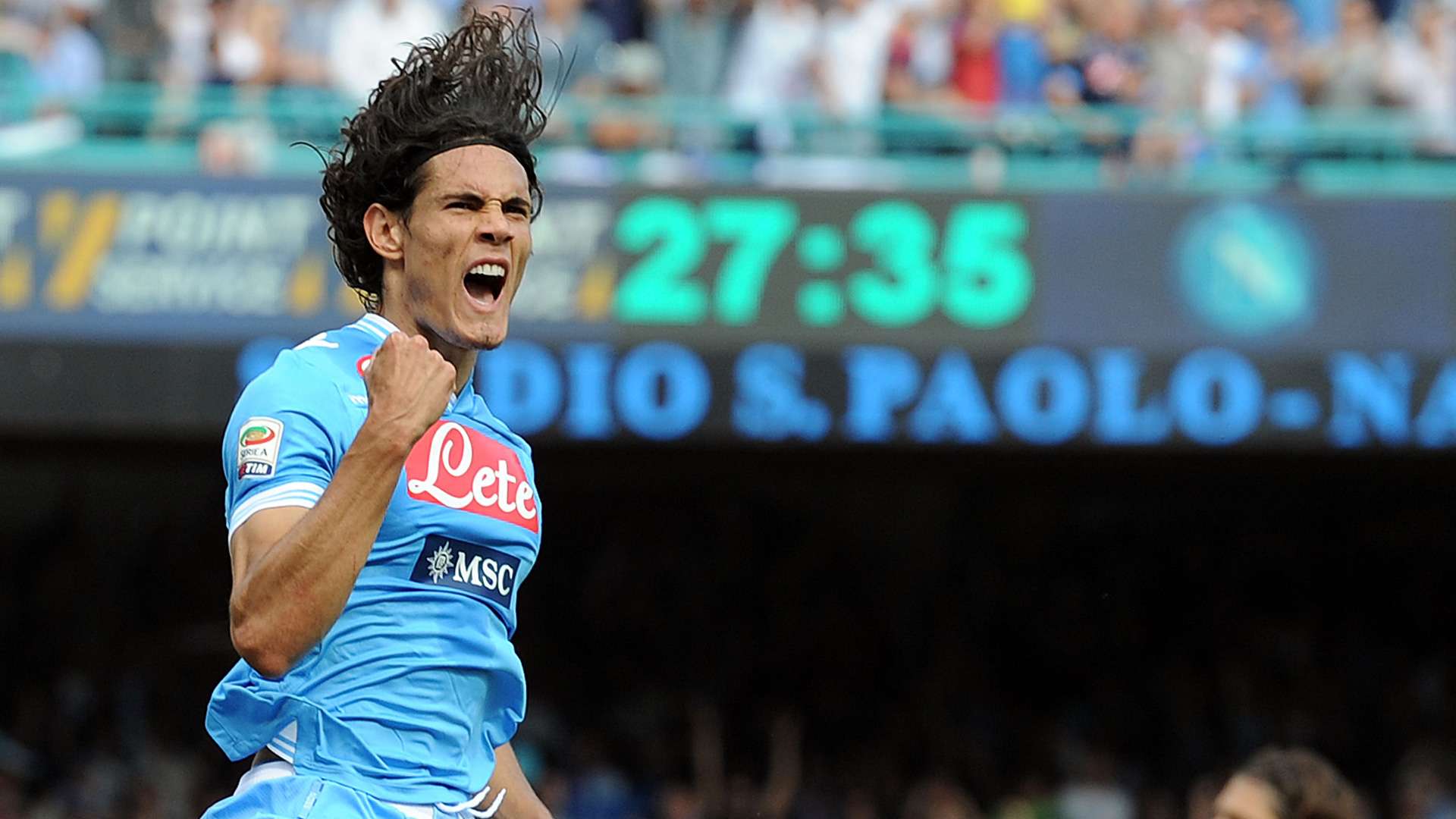 Edinson Cavani SSC Neapel 12052013