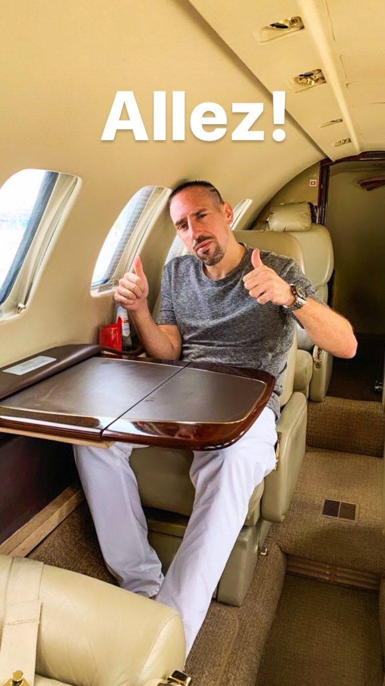 Franck Ribery Instagram Story