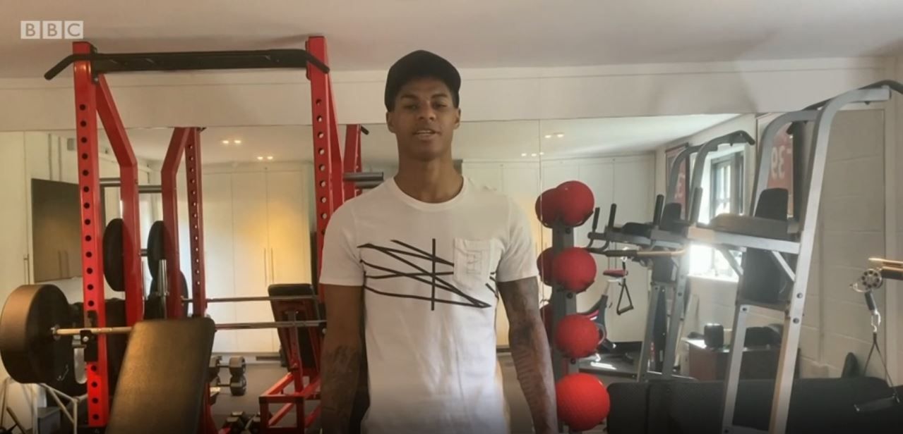 Marcus Rashford PE teacher on BBC