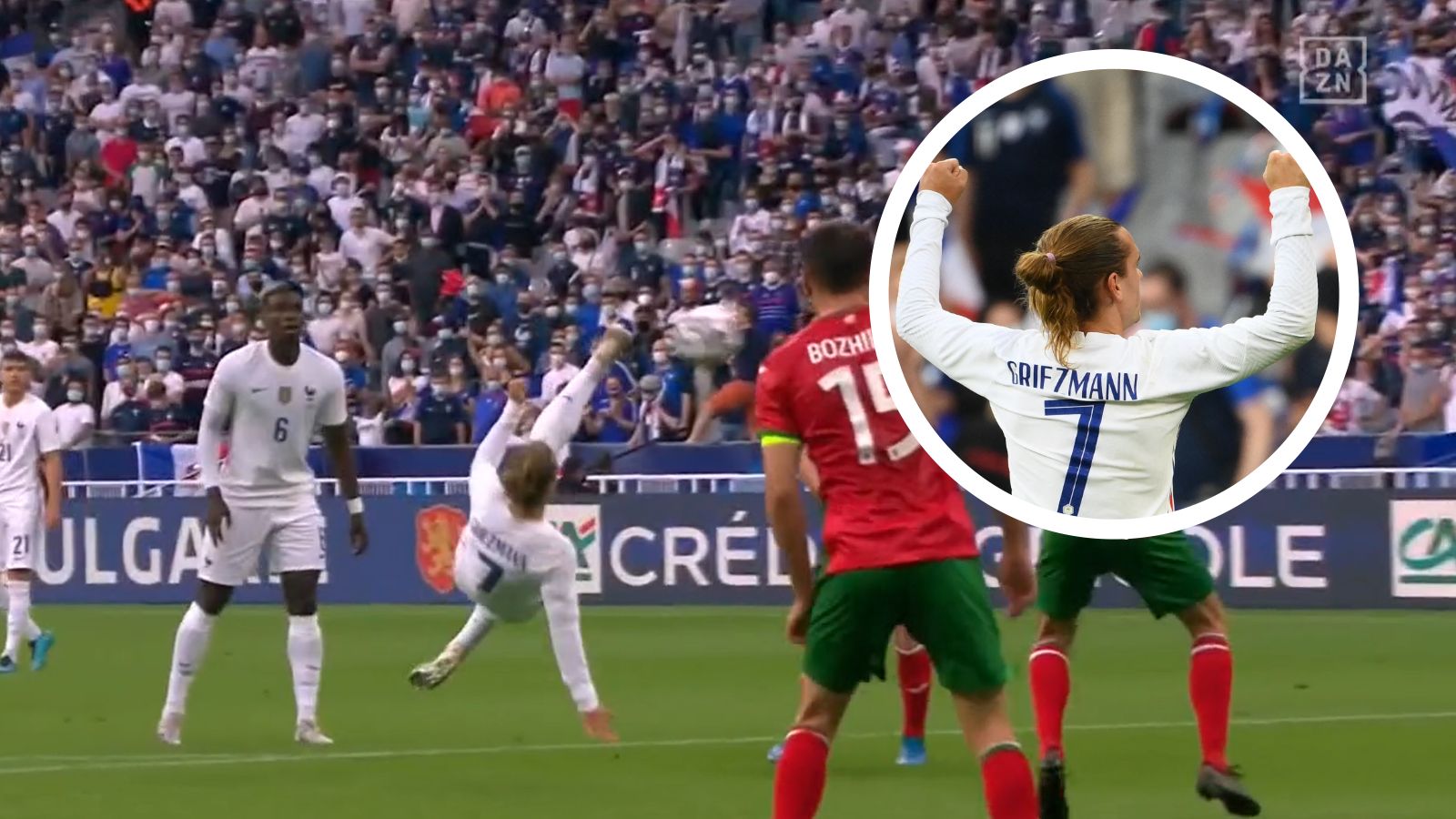 GFX Antoine Griezmann Frankreich Bulgarien