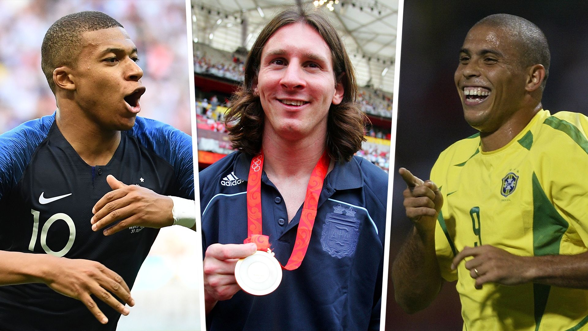 Kylian Mbappe Lionel Messi Ronaldo GFX