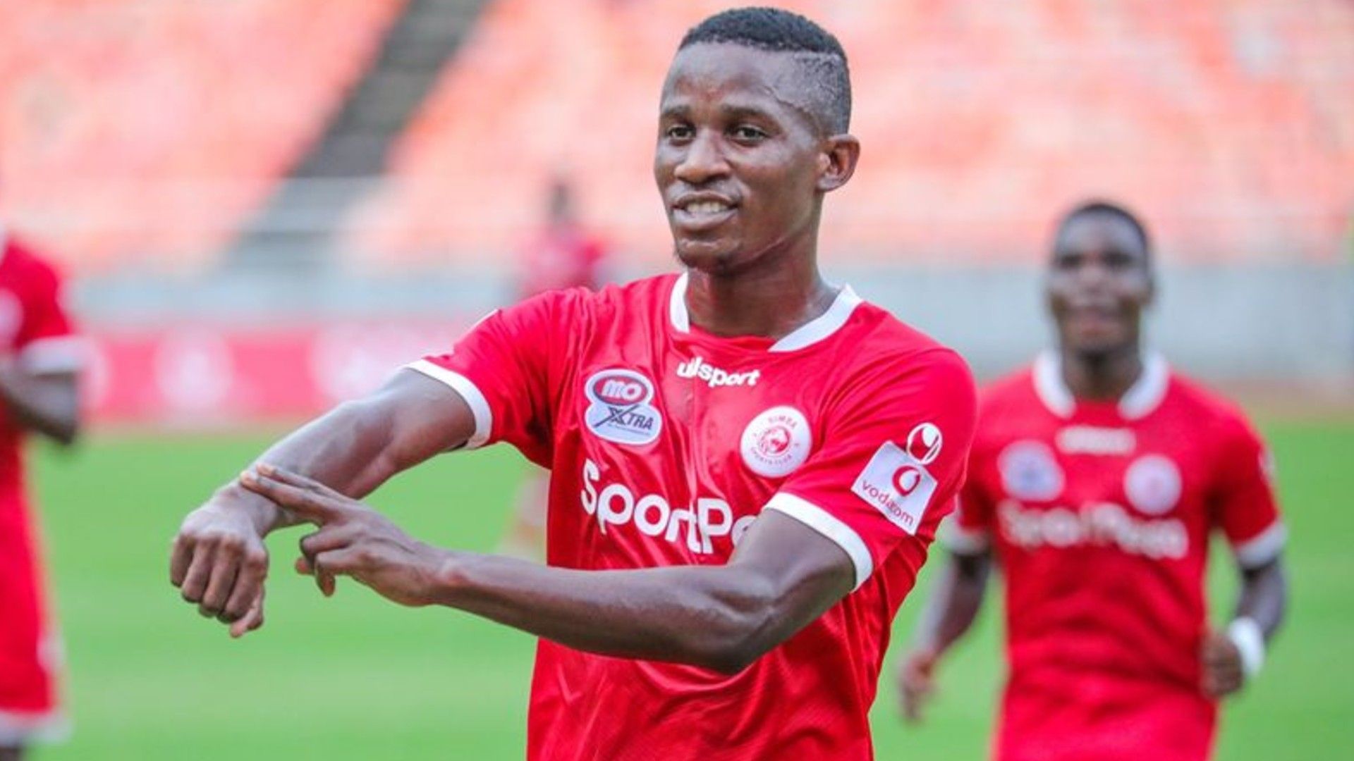 Simba SC attacking midfielder Larry Bwalya.