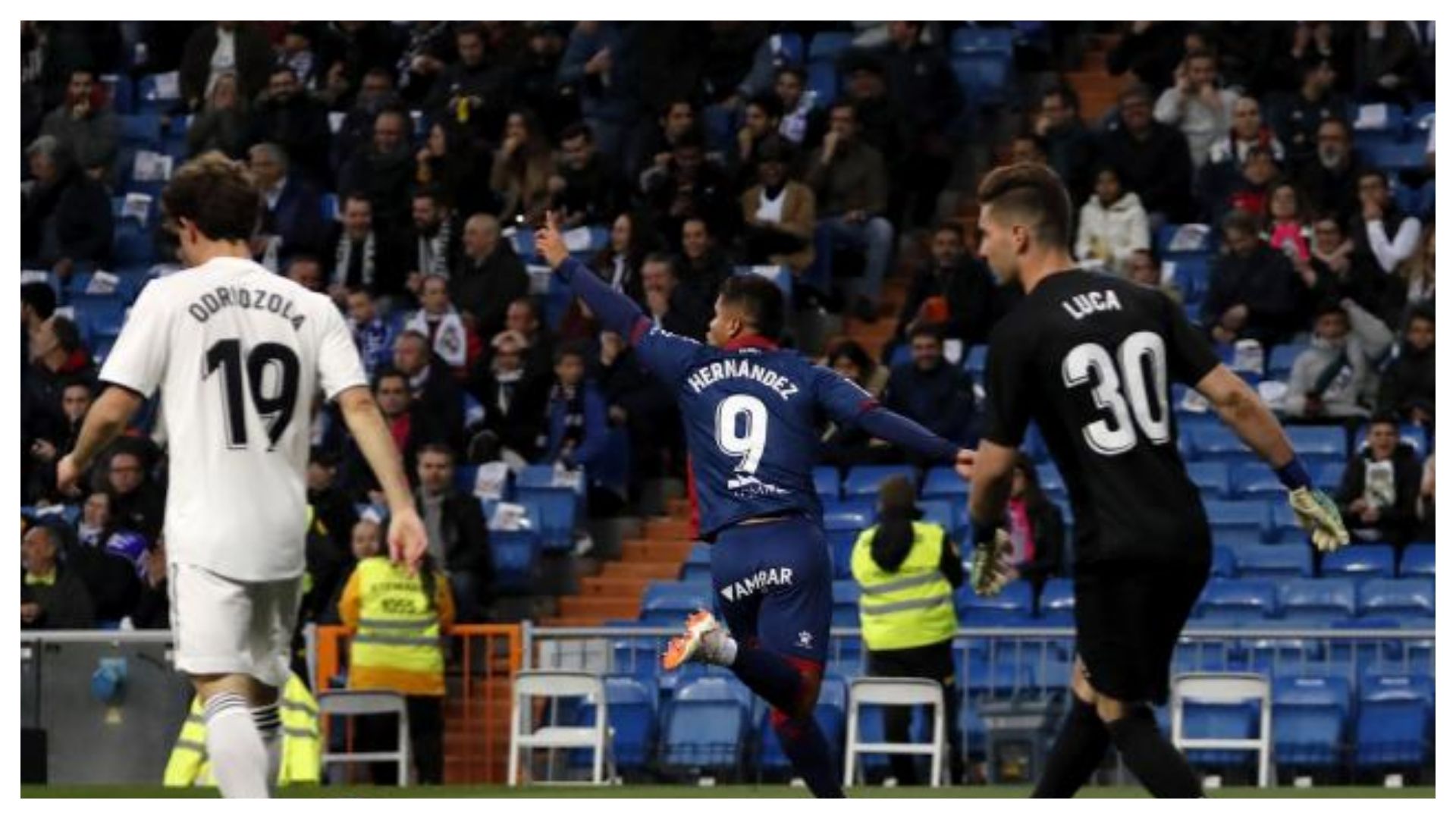 Cucho Hernandez Real Madrid Huesca LaLiga