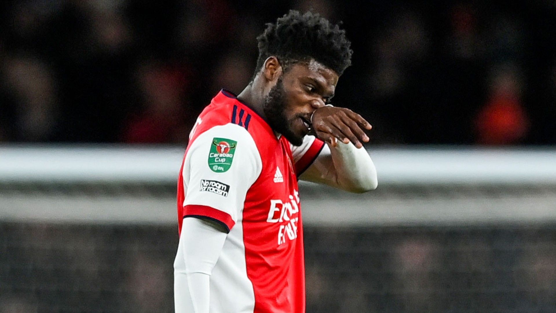 Arsenal player Thomas Partey.