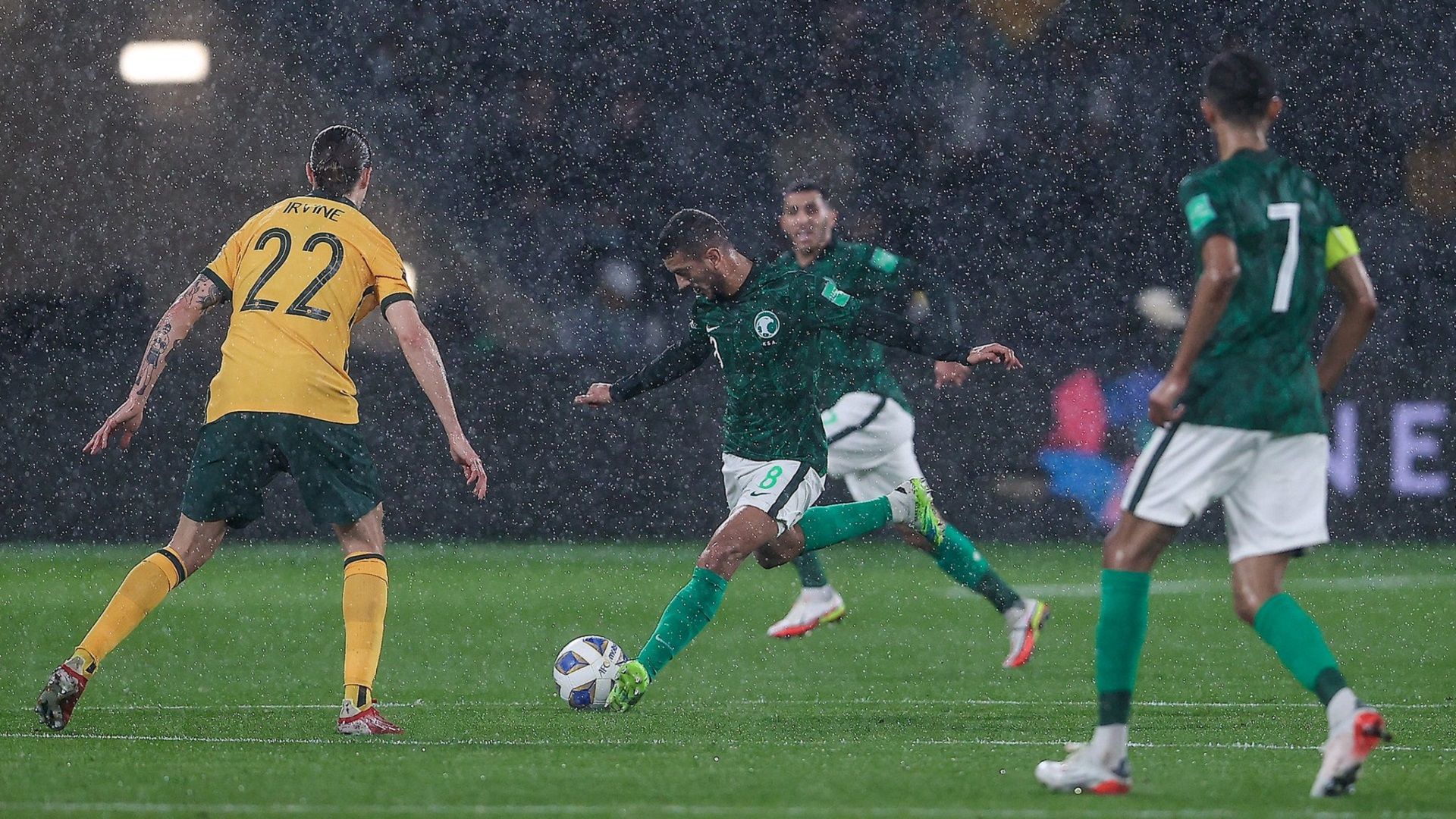 Abdulellah Al-Malki saudi arabia - ausralia 11-11-2021 afc world cup qualifiers