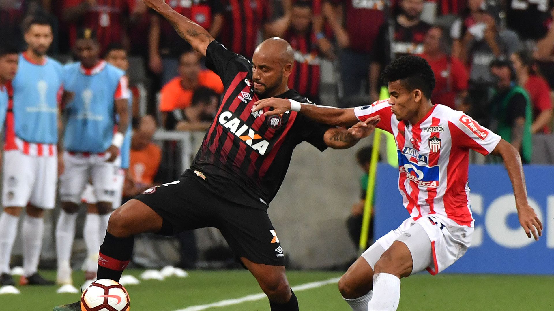 Jonathan Luis Diaz Atlético-PR Junior Barranquilla Copa Sudamericana final 12122018