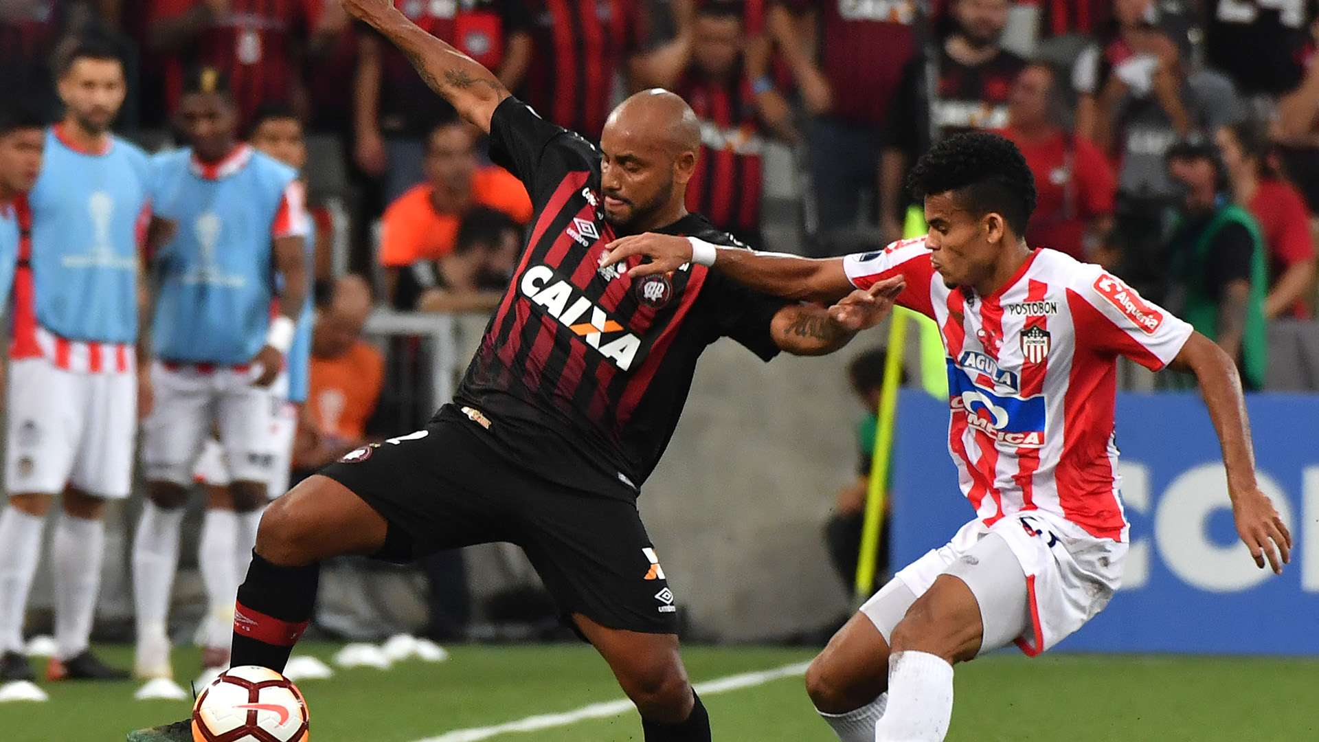 Jonathan Luis Diaz Atlético-PR Junior Barranquilla Copa Sudamericana final 12122018