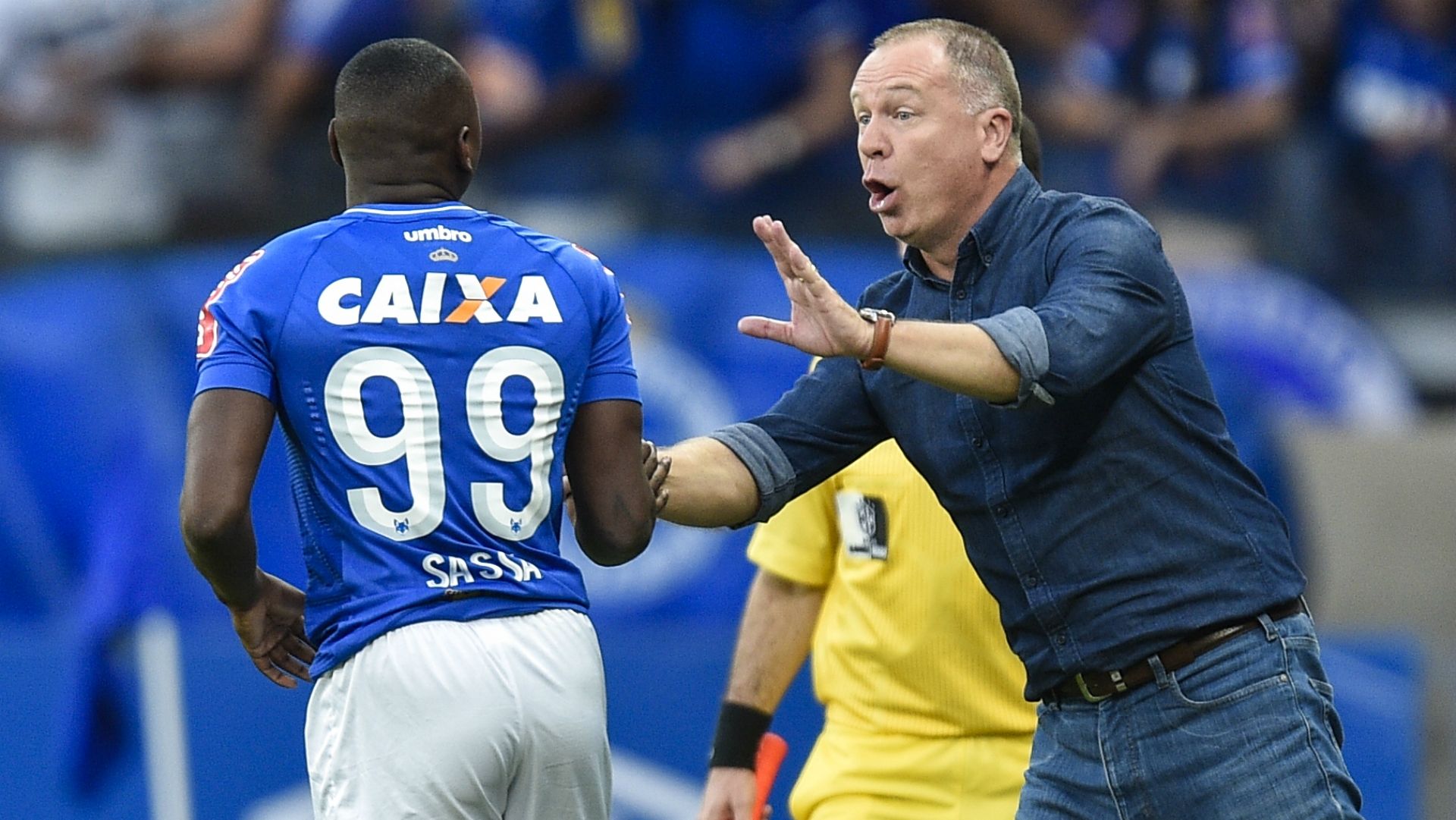 Sassá Mano Menezes Cruzeiro Flamengo Campeonato Brasileiro 16072017