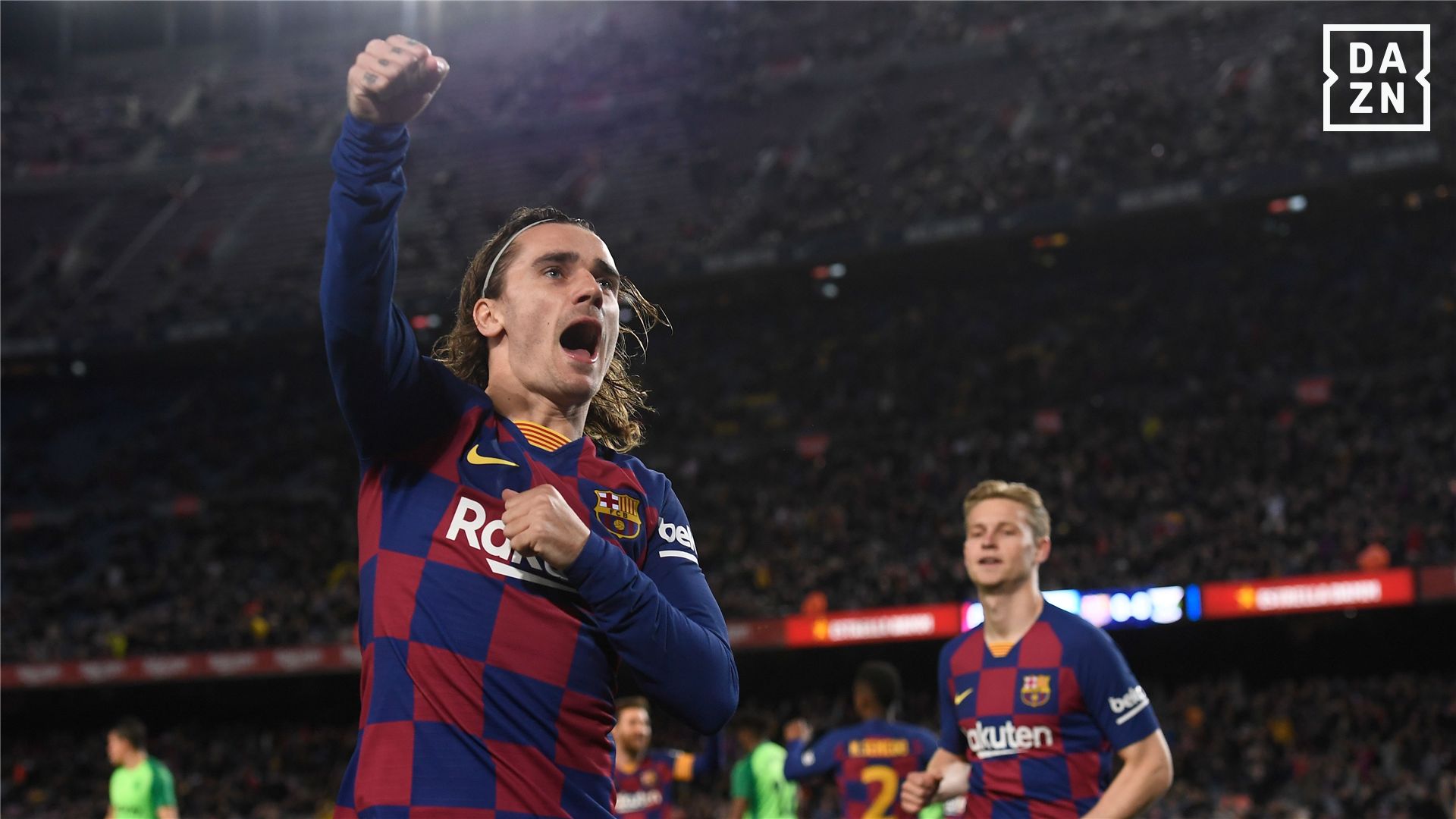 Antoine Griezmann Frenkie de Jong Barcelona Leganes DAZN Copa del Rey 30012020