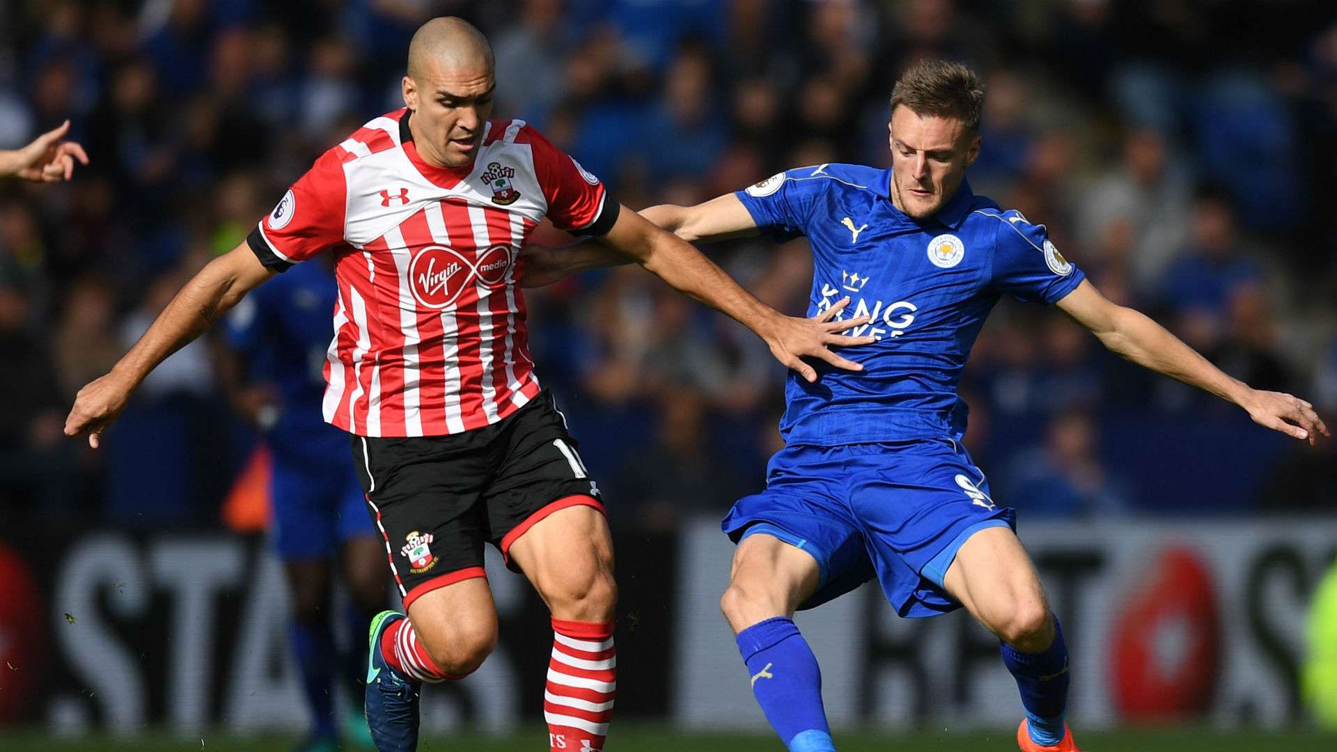 Jamie Vardy Premier League Leicester v Southampton 021016