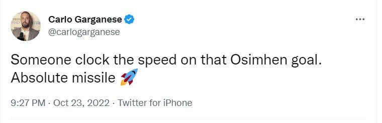 Osimhen tweet 3