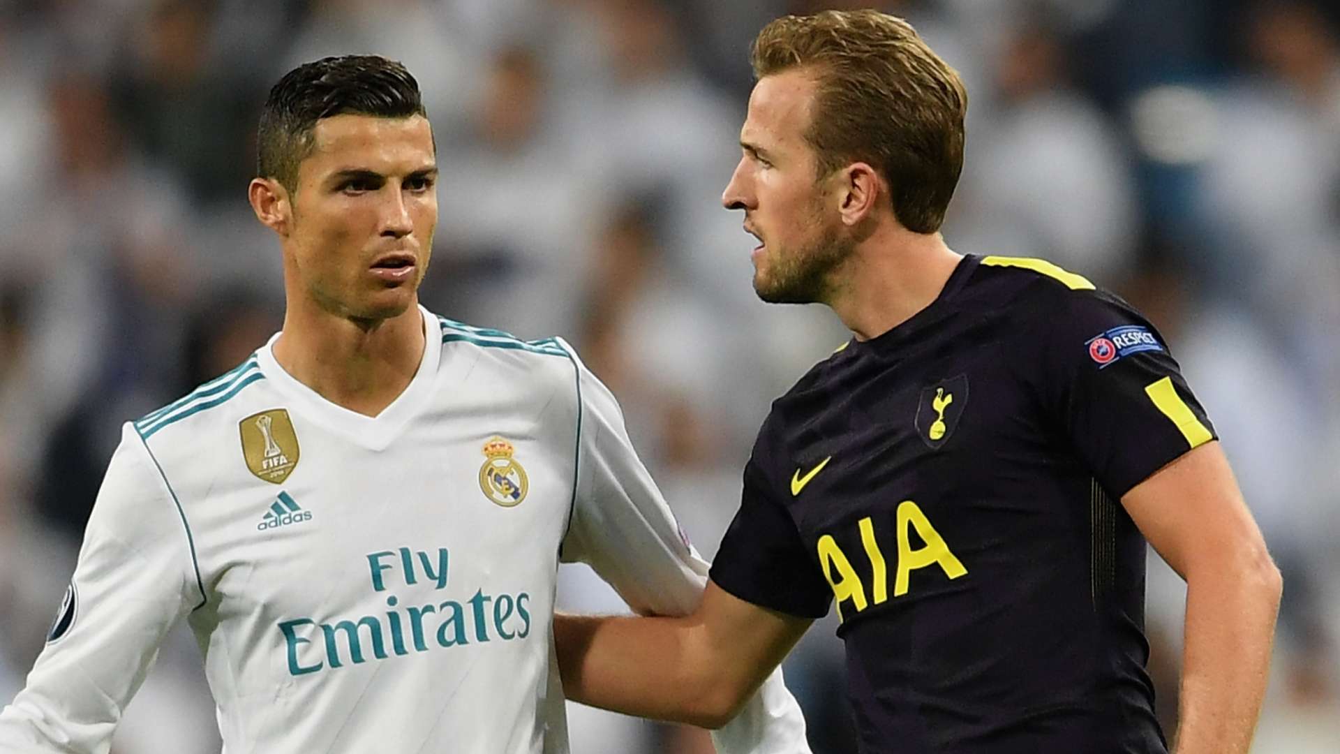 Harry Kane Cristiano Ronaldo Tottenham Real Madrid