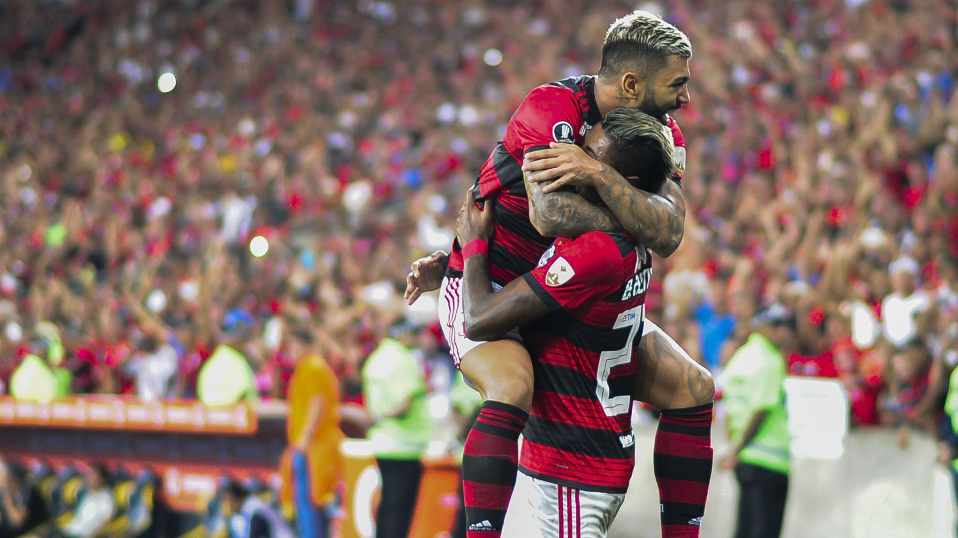 Gabigol Bruno Henrique Flamengo Libertadores 19 03 2019