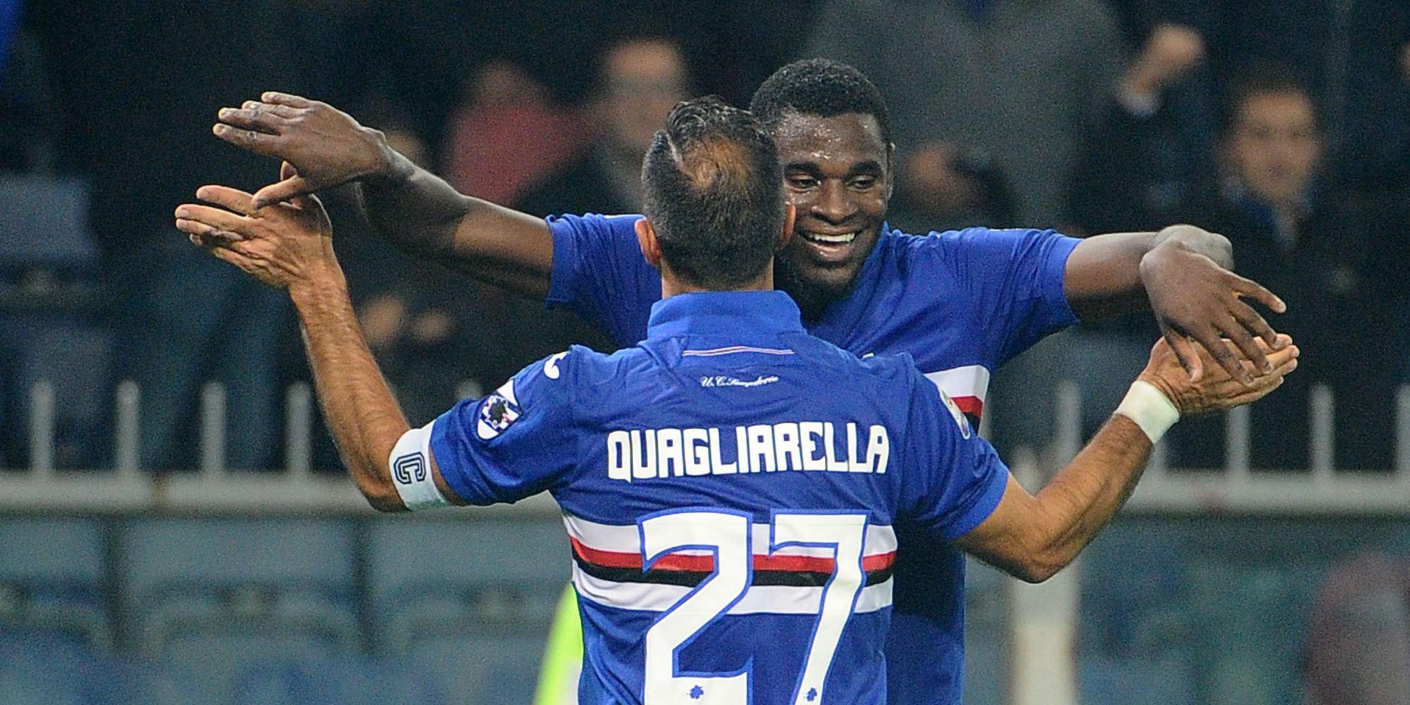 Duvan Zapata Fabio Quagliarella Genoa Sampdoria Serie A
