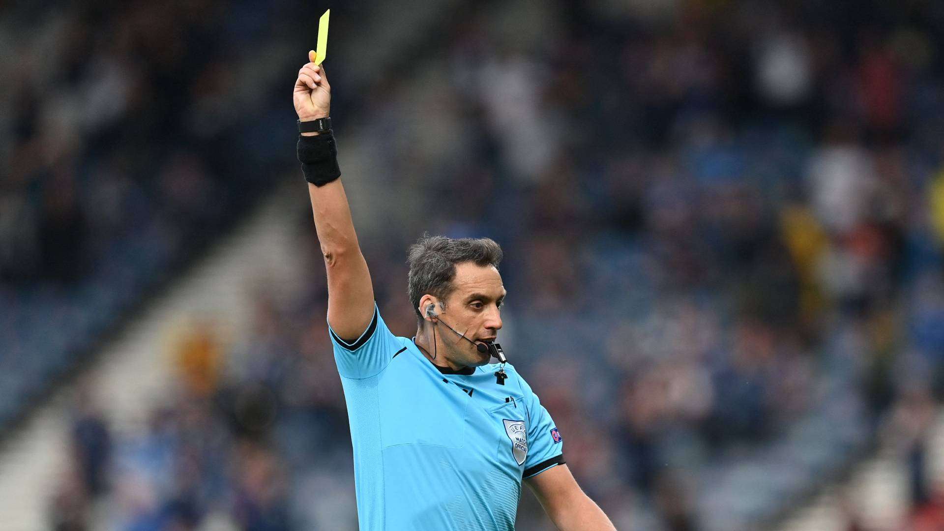 EURO 2020 Fernando Andres Rapallini Yellow Card