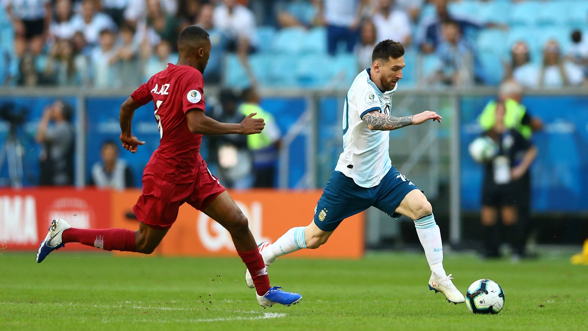 Lionel Messi Argentina Qatar Copa America 23062019