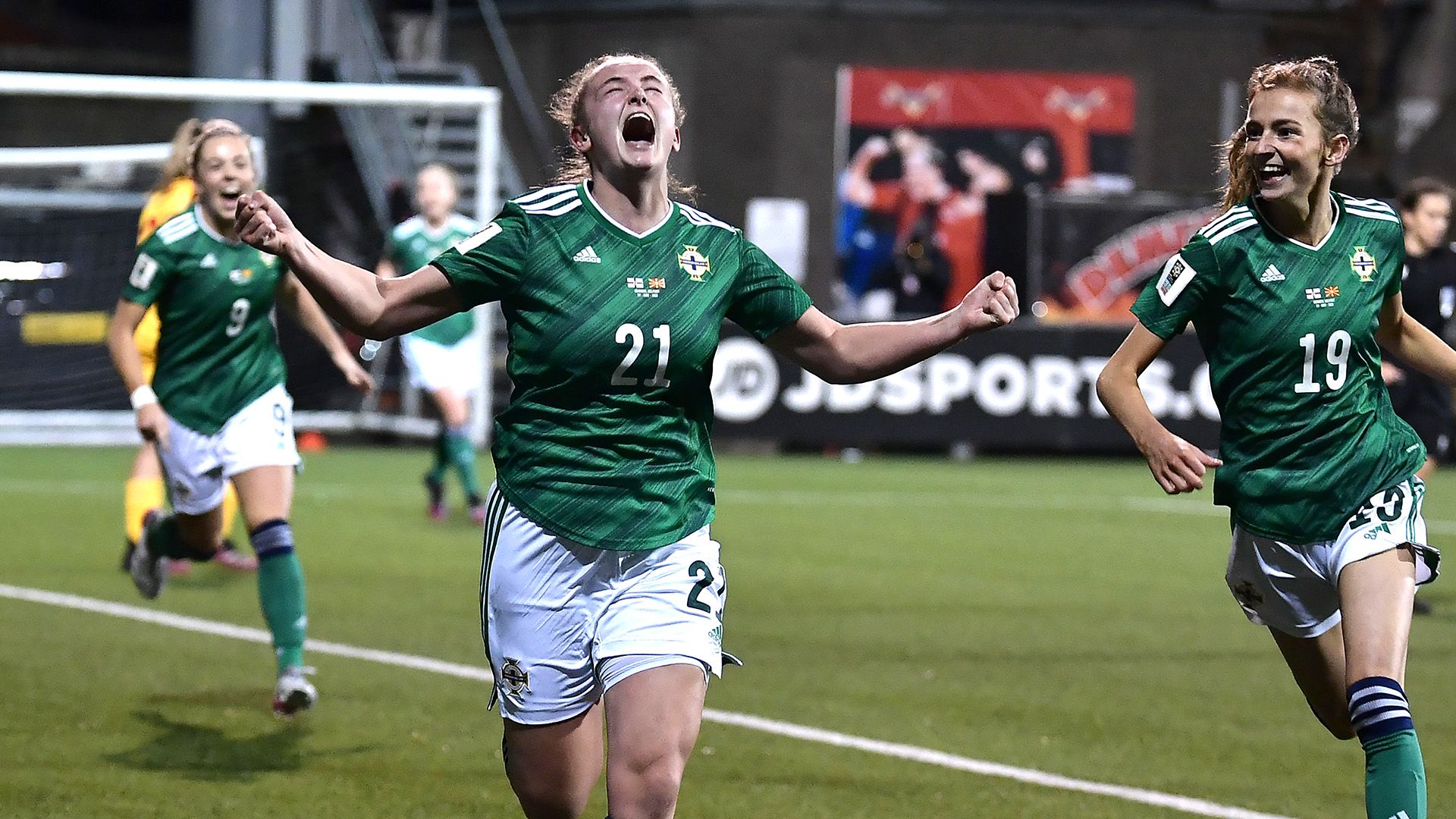 Seleção feminina da Irlanda do Norte, 2021