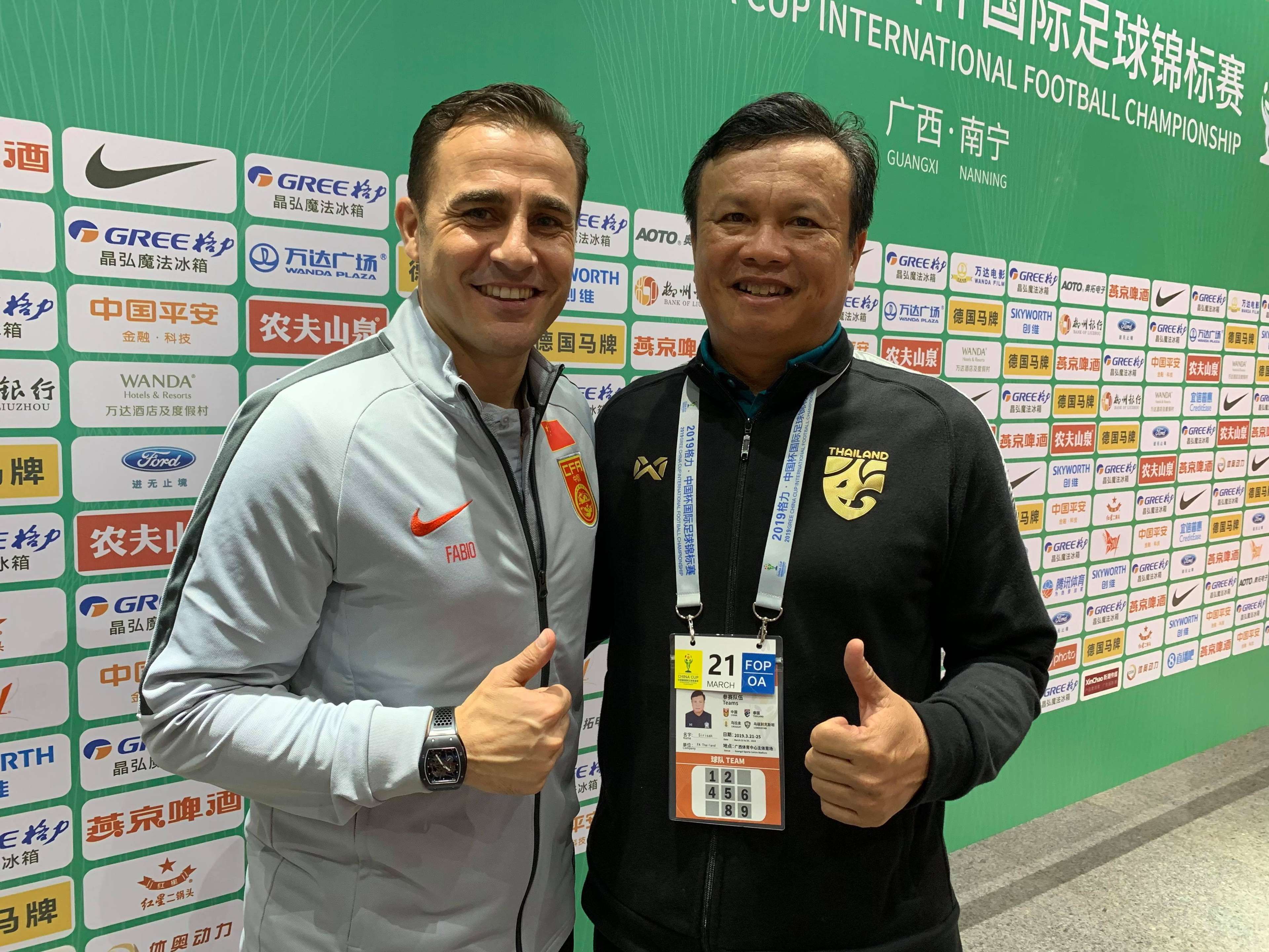 Fabio Cannavaro, ศิริศักดิ์ ยอดญาติไทย