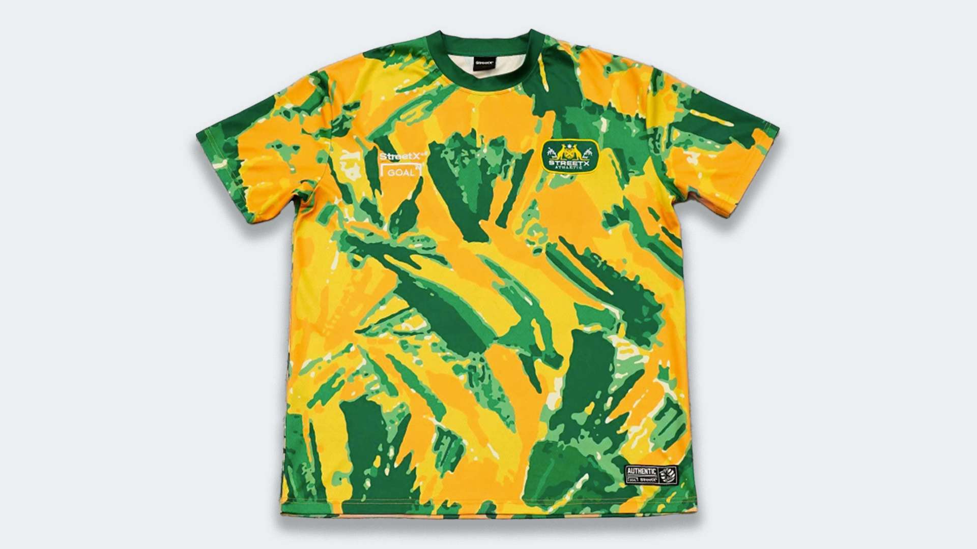 GOAL x StreetX limited edition shirt
