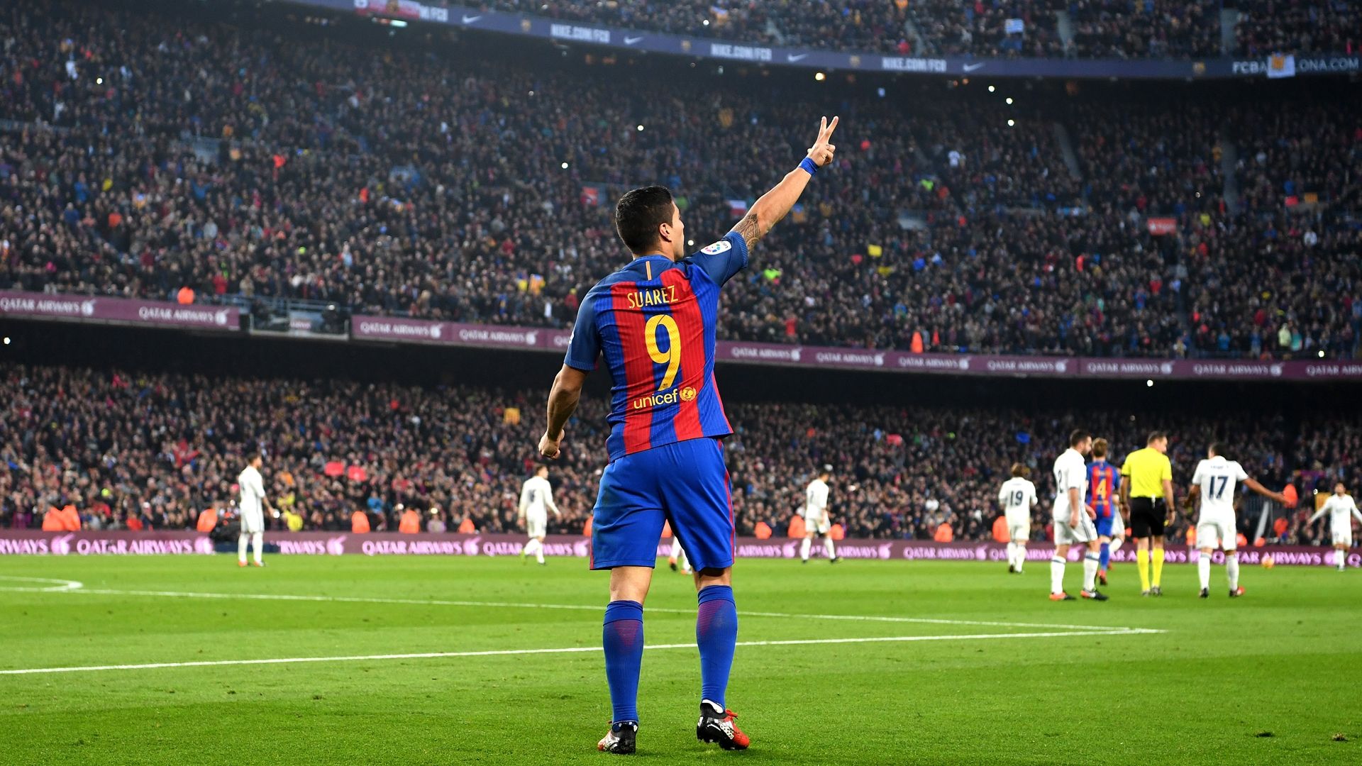 Luis Suarez Barcelona Real Madrid Clasico 03122016