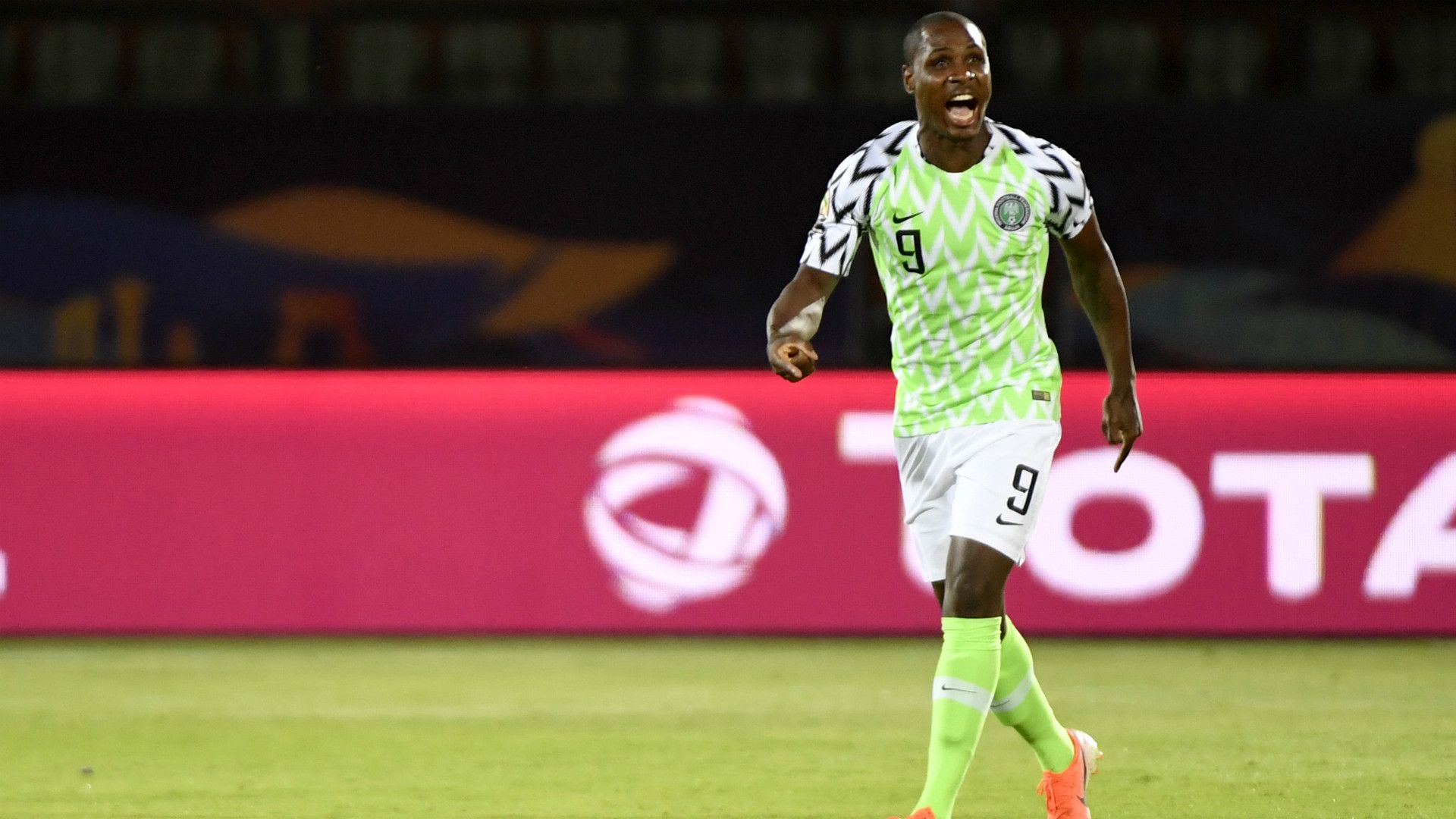 Nigeria's Odion Ighalo at Afcon 2019