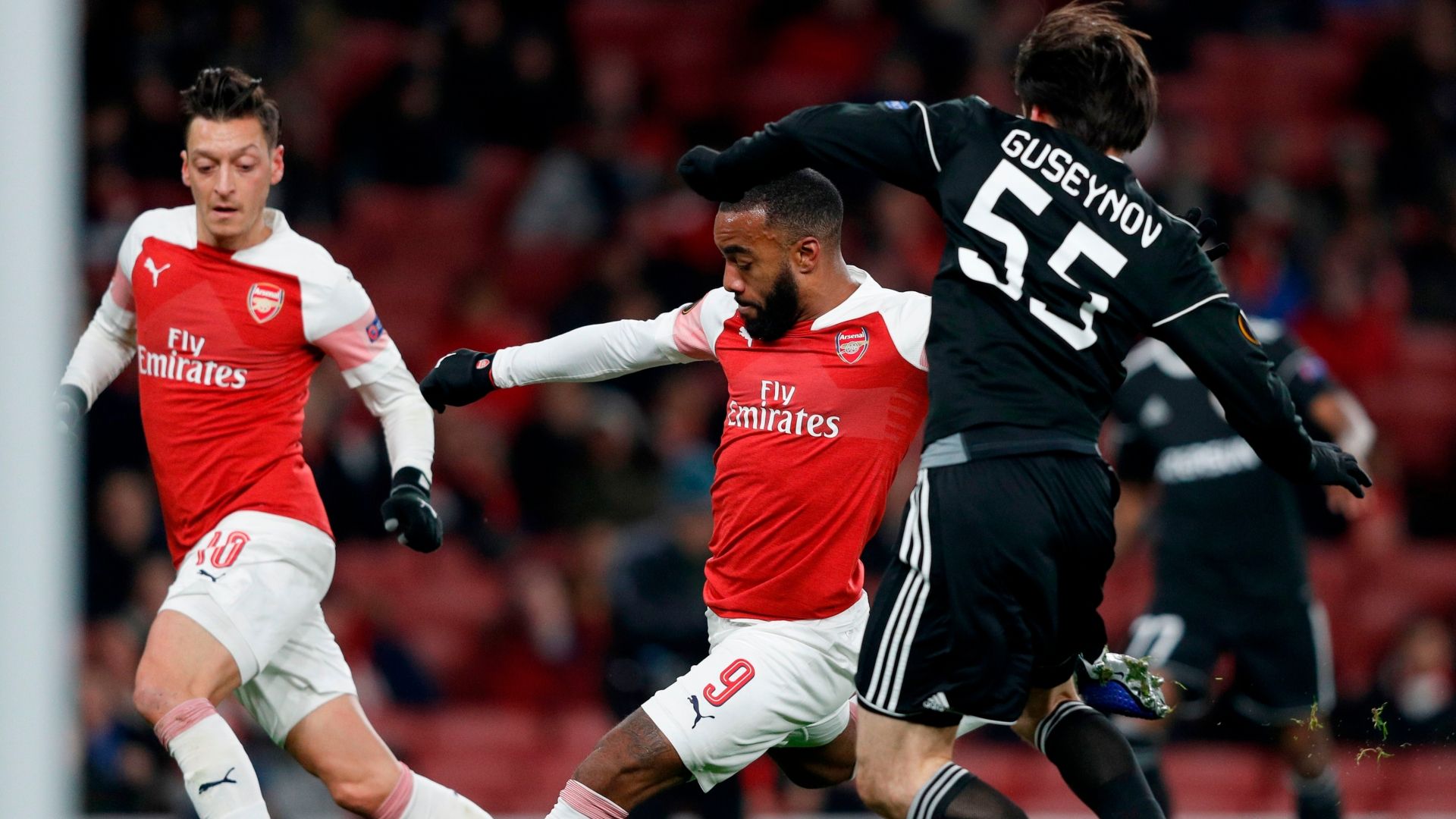 Lacazette Arsenal Europa League