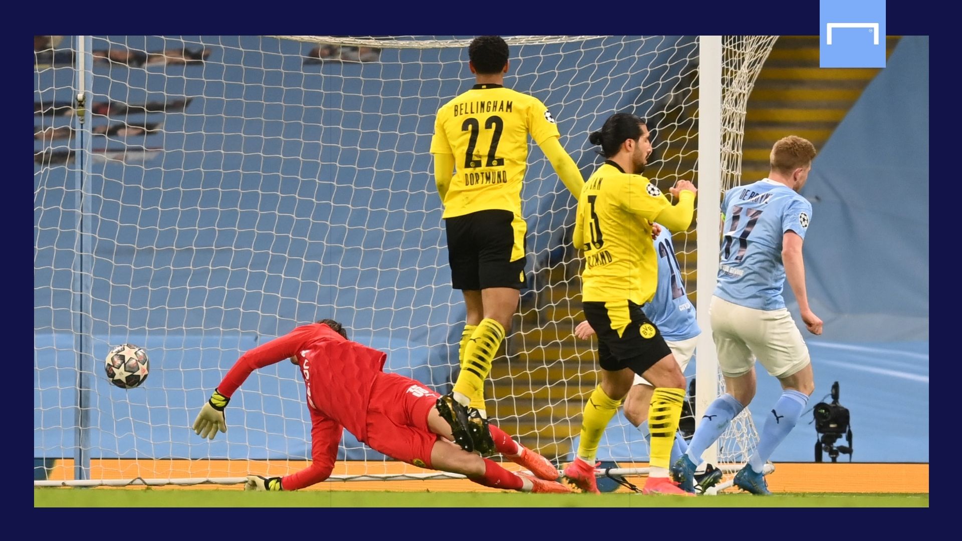 Kevin De Bruyne Manchester City Borussia Dortmund Champions League GFX