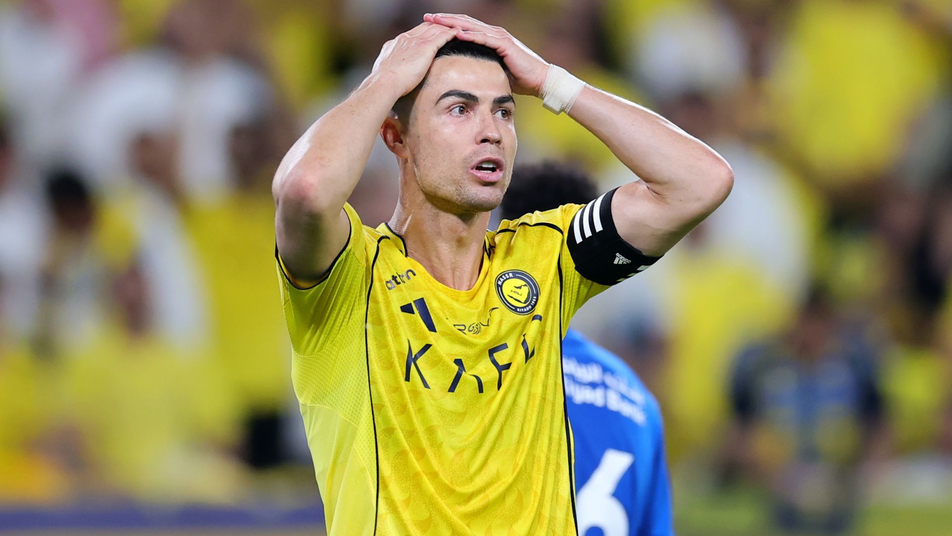 VIDEO: Inconsolable Cristiano Ronaldo slouches on bench in disbelief after Al-Nassr goalkeeper gaffe prevents title party