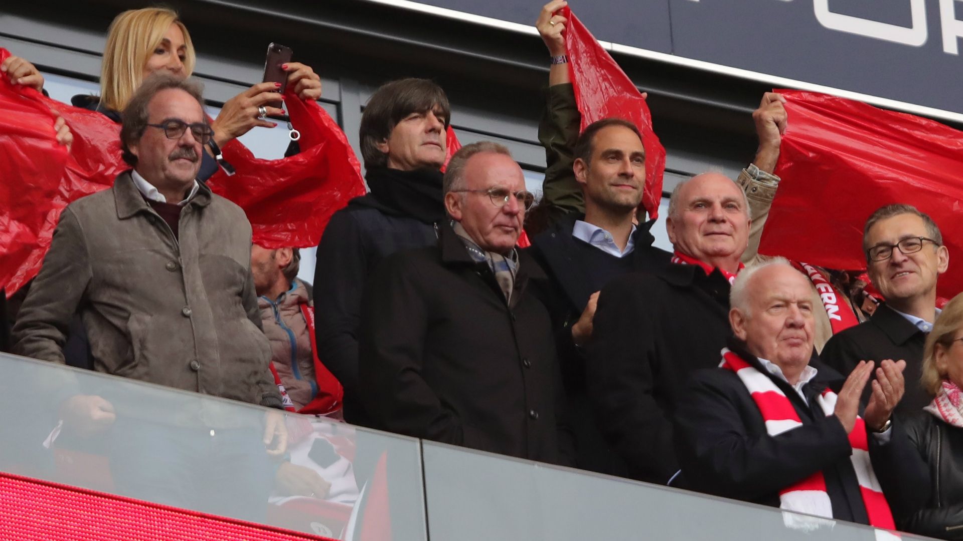 Joachim Low Karl-Heinz Rummenigge Uli Hoeness 05112019