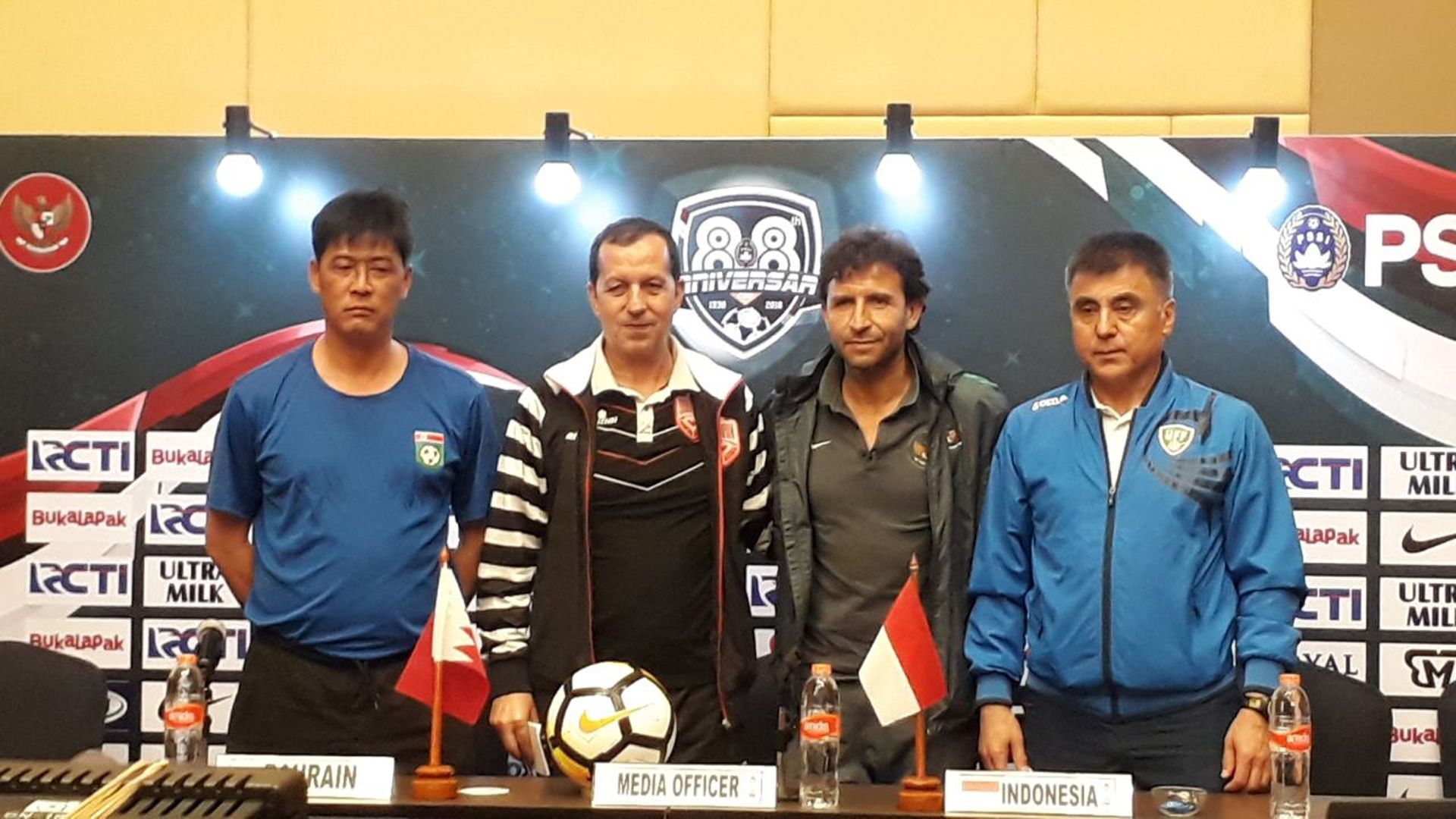 Jumpa pers Anniversary Cup 2018