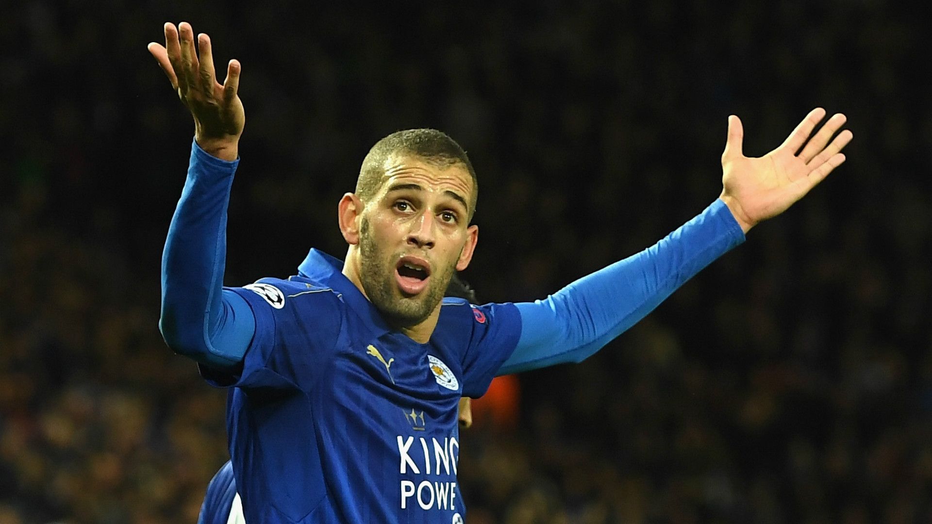 HD Islam Slimani Leicester City