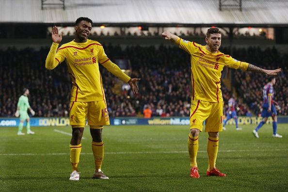 Daniel Sturridge - Alberto Moreno