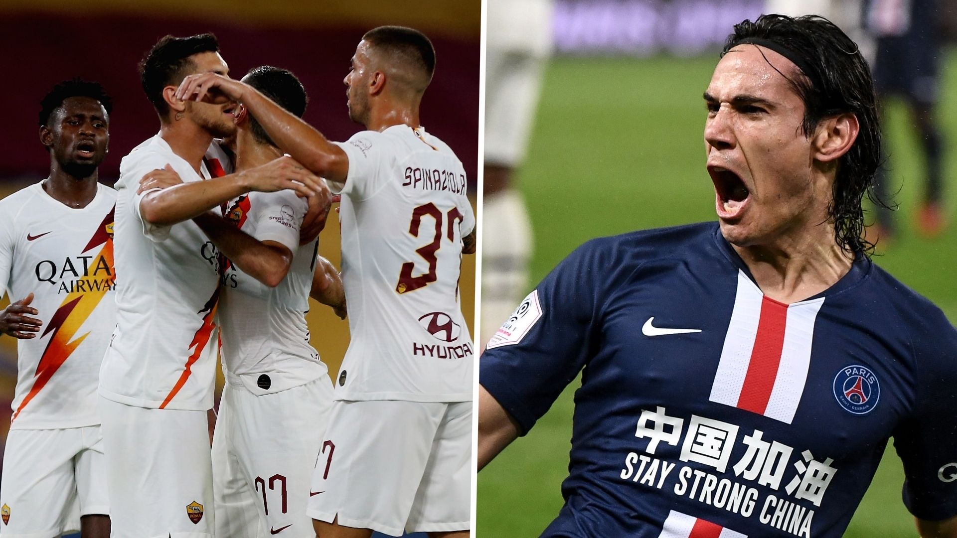 AS Roma Edinson Cavani