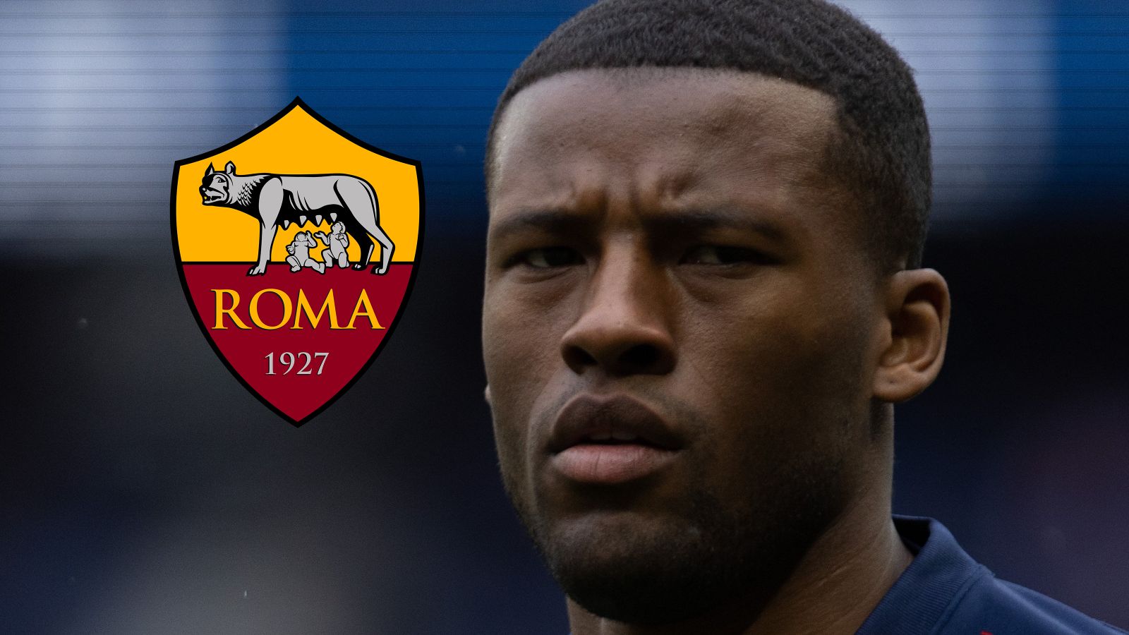 Gini Wijnaldum PSG Roma GFX